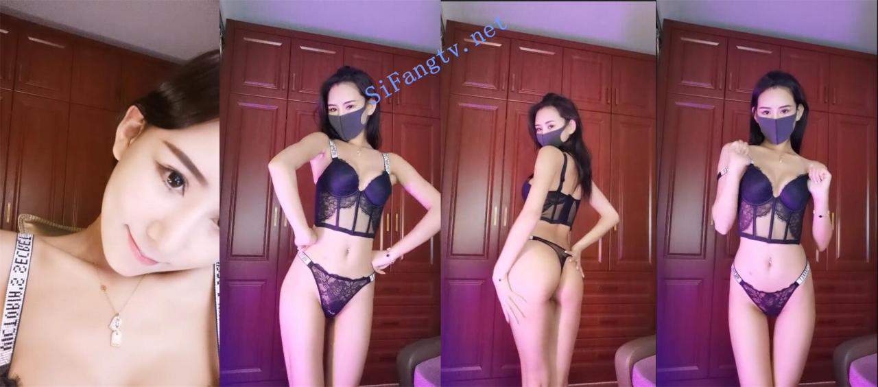 健身达人魔鬼身材 七点水 女神来了 性感情趣装掰B自摸 图 01