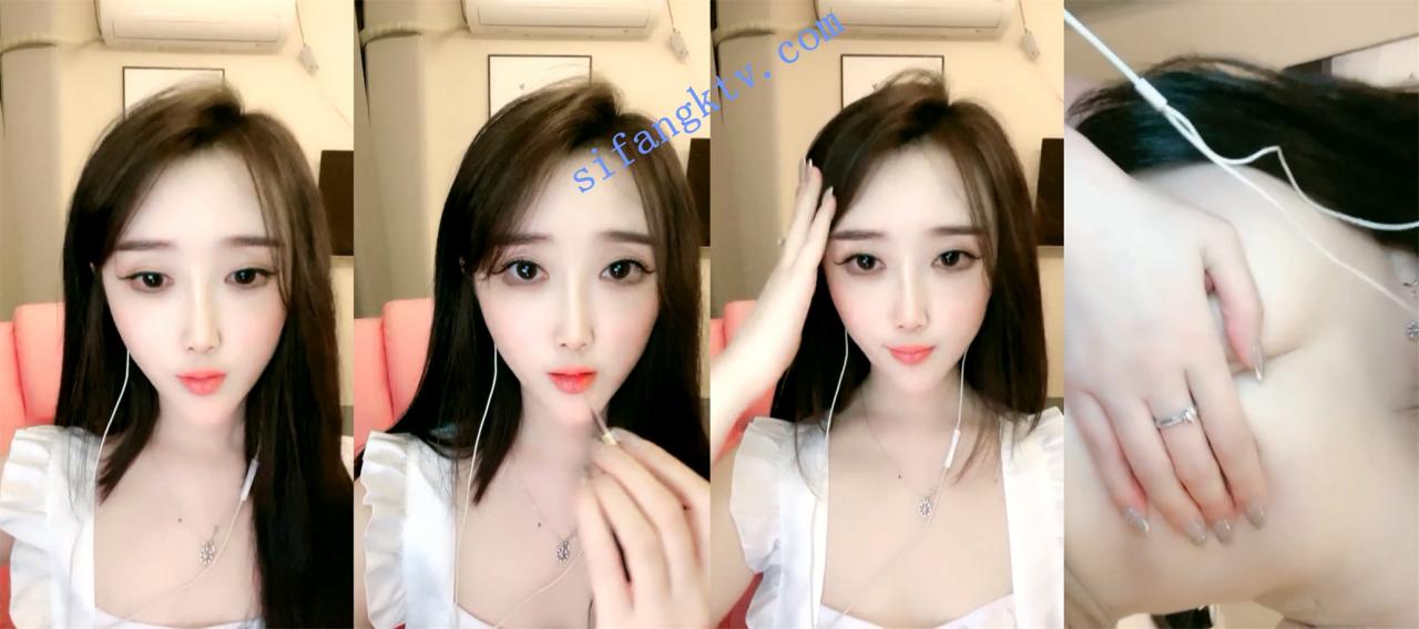 仙女下凡!美的让人鸡动 呆鹅 超美脸蛋粉乳粉穴特写扣B 图 01