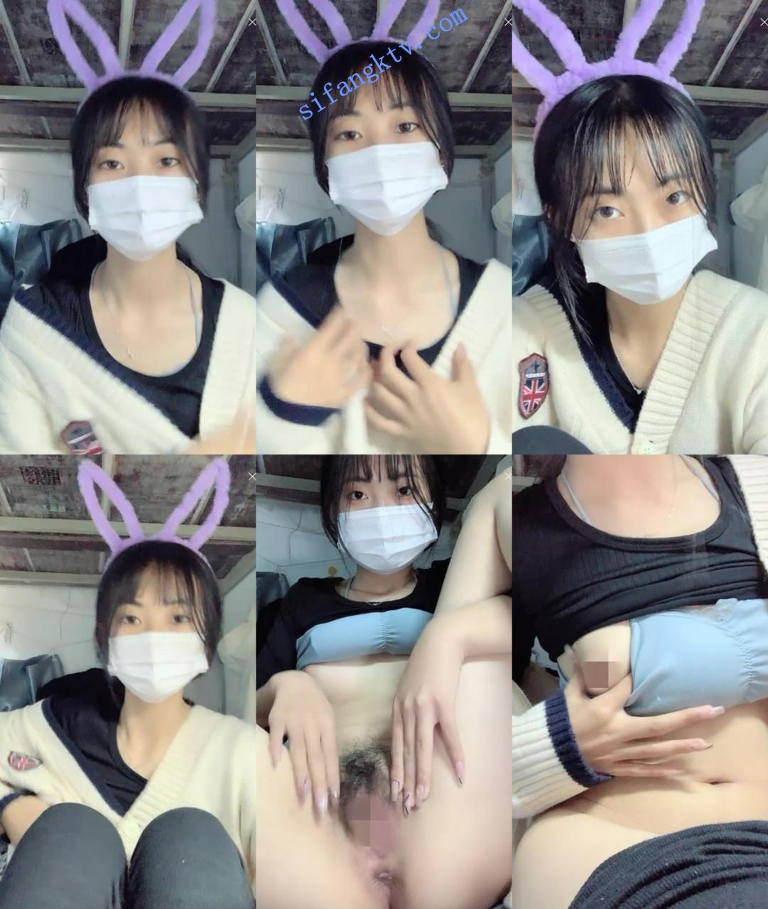 20岁女大学生宿舍偷偷直播 20岁学生 全裸掰穴近距离特写 图 01