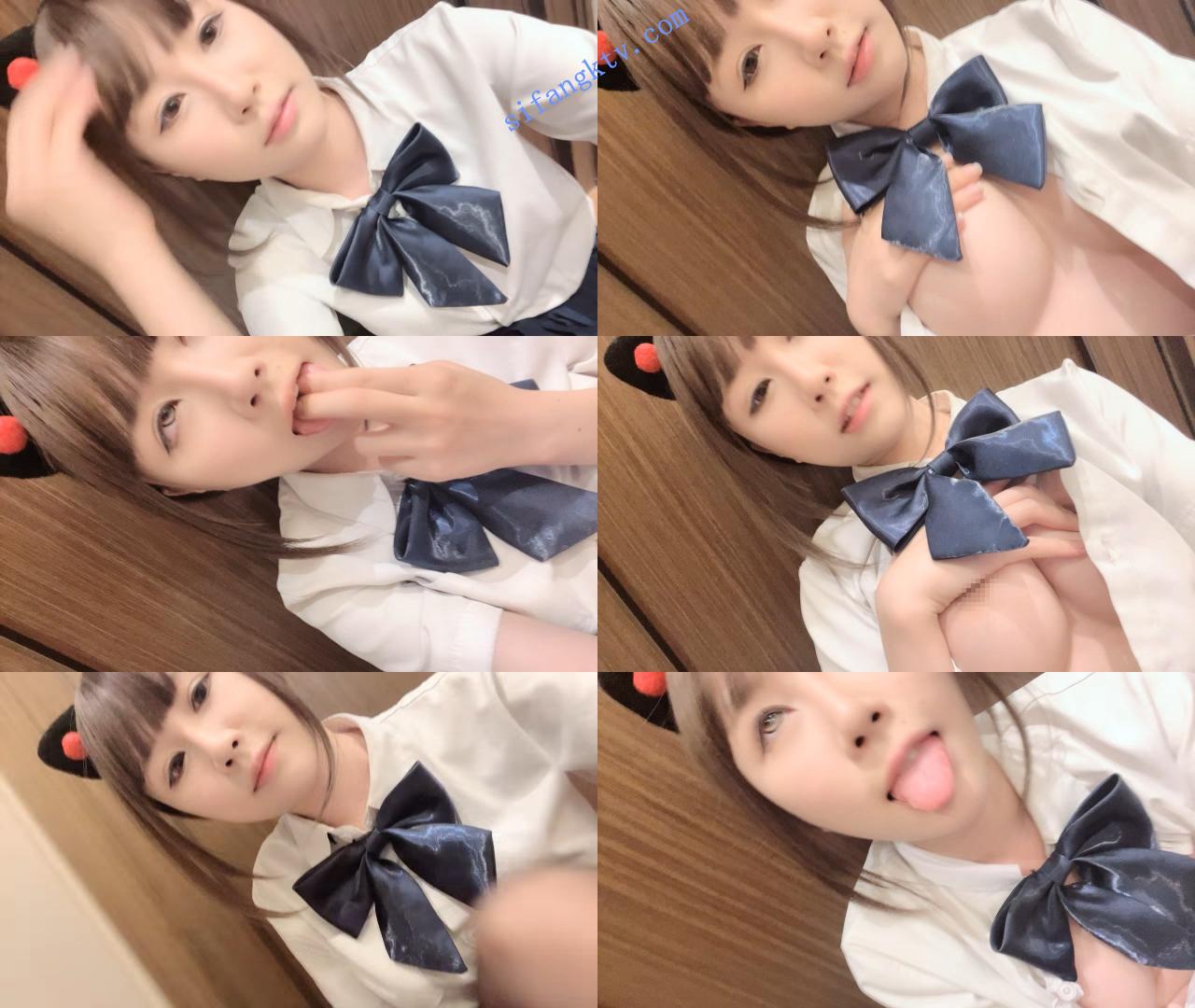♆ 京鱼儿 19岁童颜巨乳少女~学生服~公园凉亭刺激玩跳蛋! 图 06