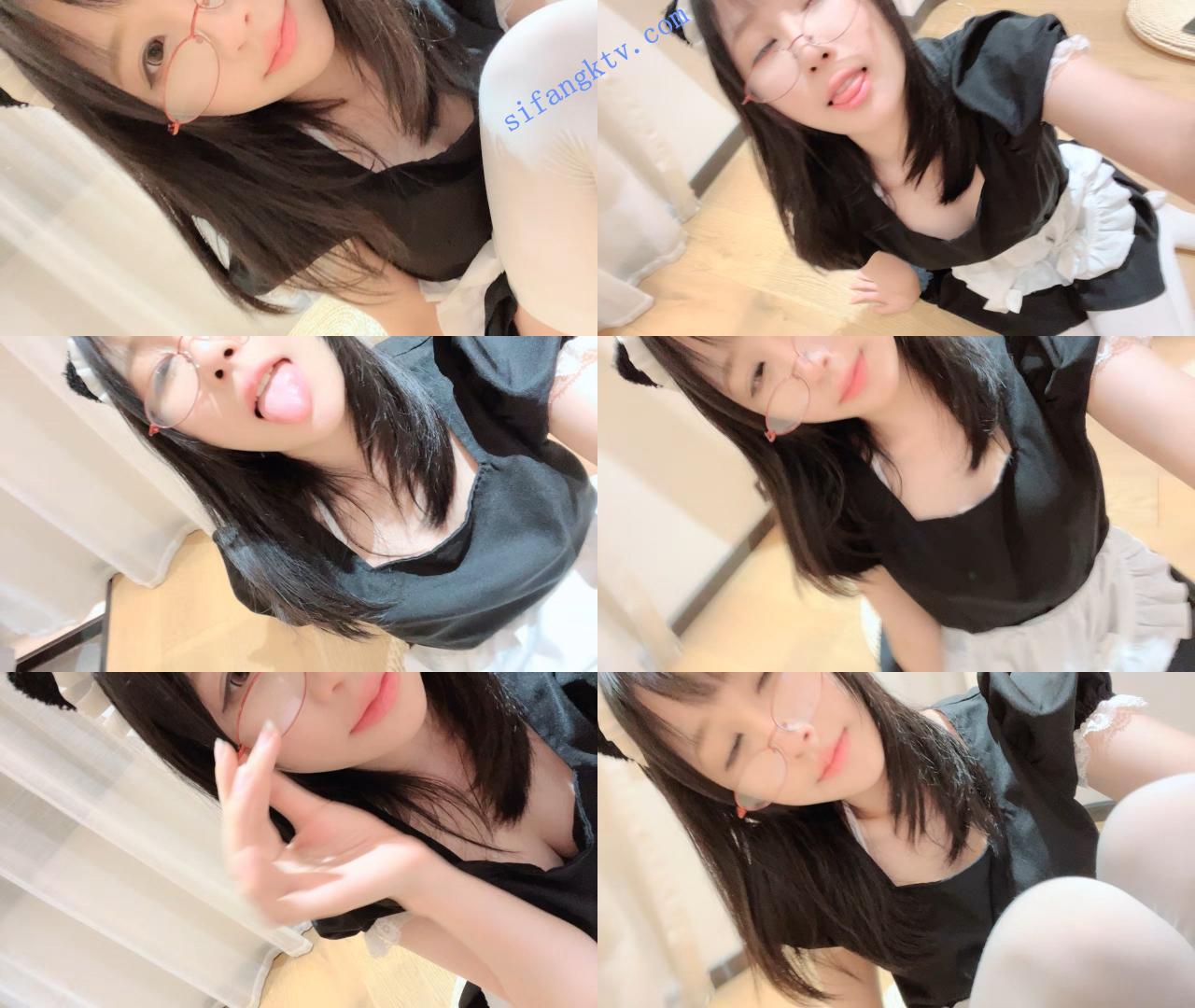 ♆ 京鱼儿 19岁童颜巨乳少女~女仆装~吃网友鸡巴给你看 图 08