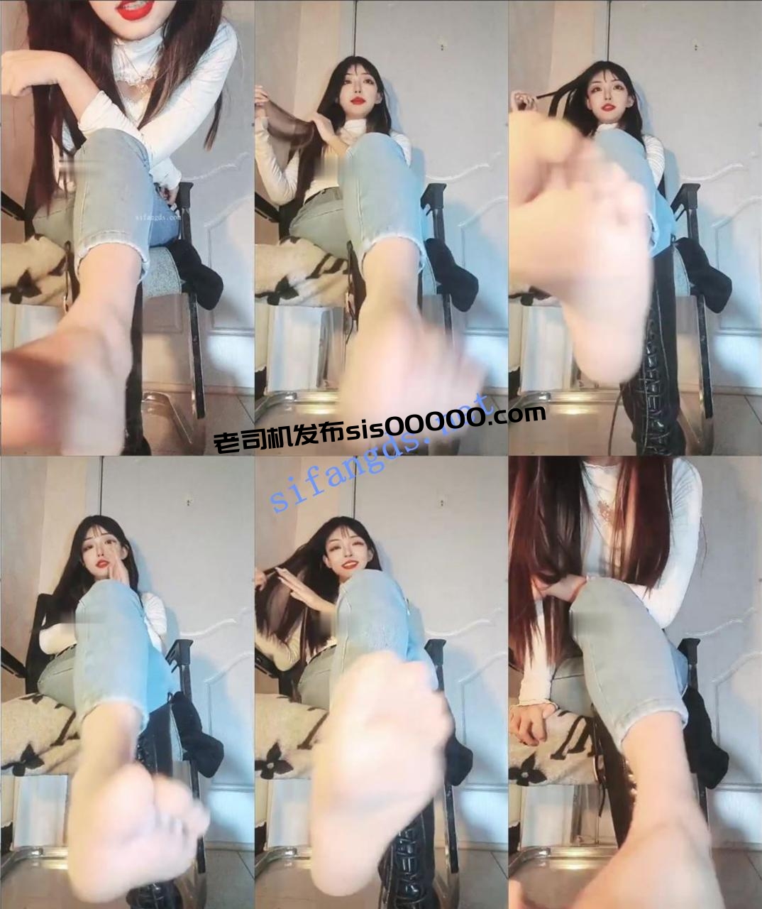 ❤️ 绝美兔女王 高颜值女神足调羞辱足交口水榨精 图 05