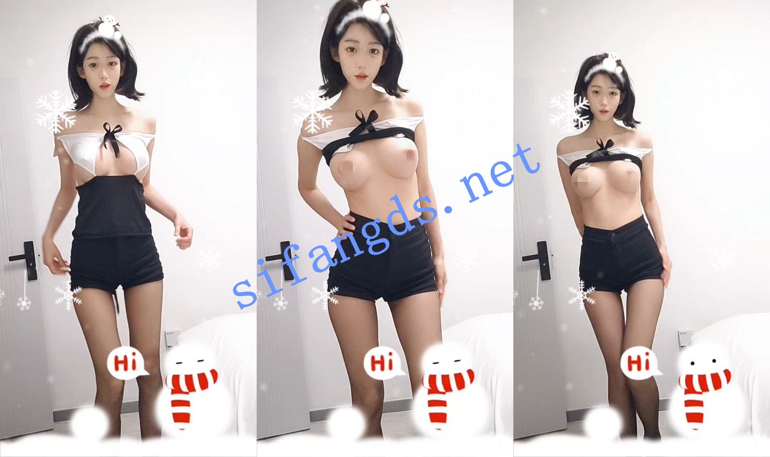 ⚡173大长腿妙龄少女模特身材! 招财 致命诱惑~真想干她~ 图 15