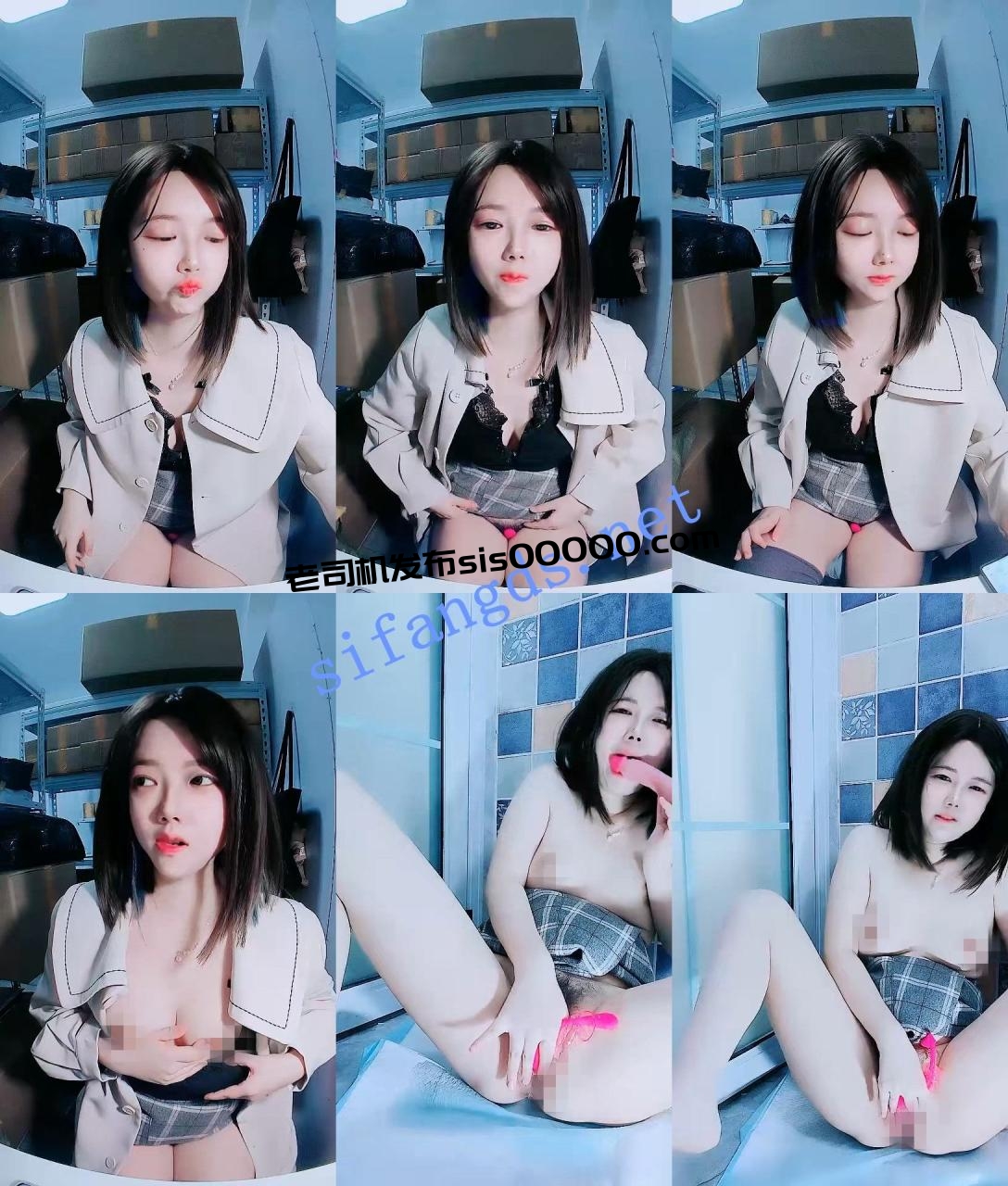 ♆♆【沫筱夏】仓储小妹~! 上班偷播玩跳蛋~厕所跳蛋~喷骚水