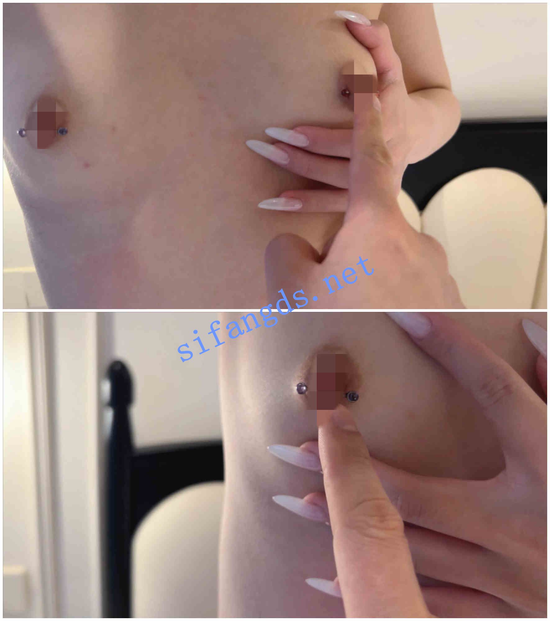 ✨秀人网 阿汁/汁汁✨高颜值美女 大尺度粉鲍嫩乳 乳钉穿透 图 10