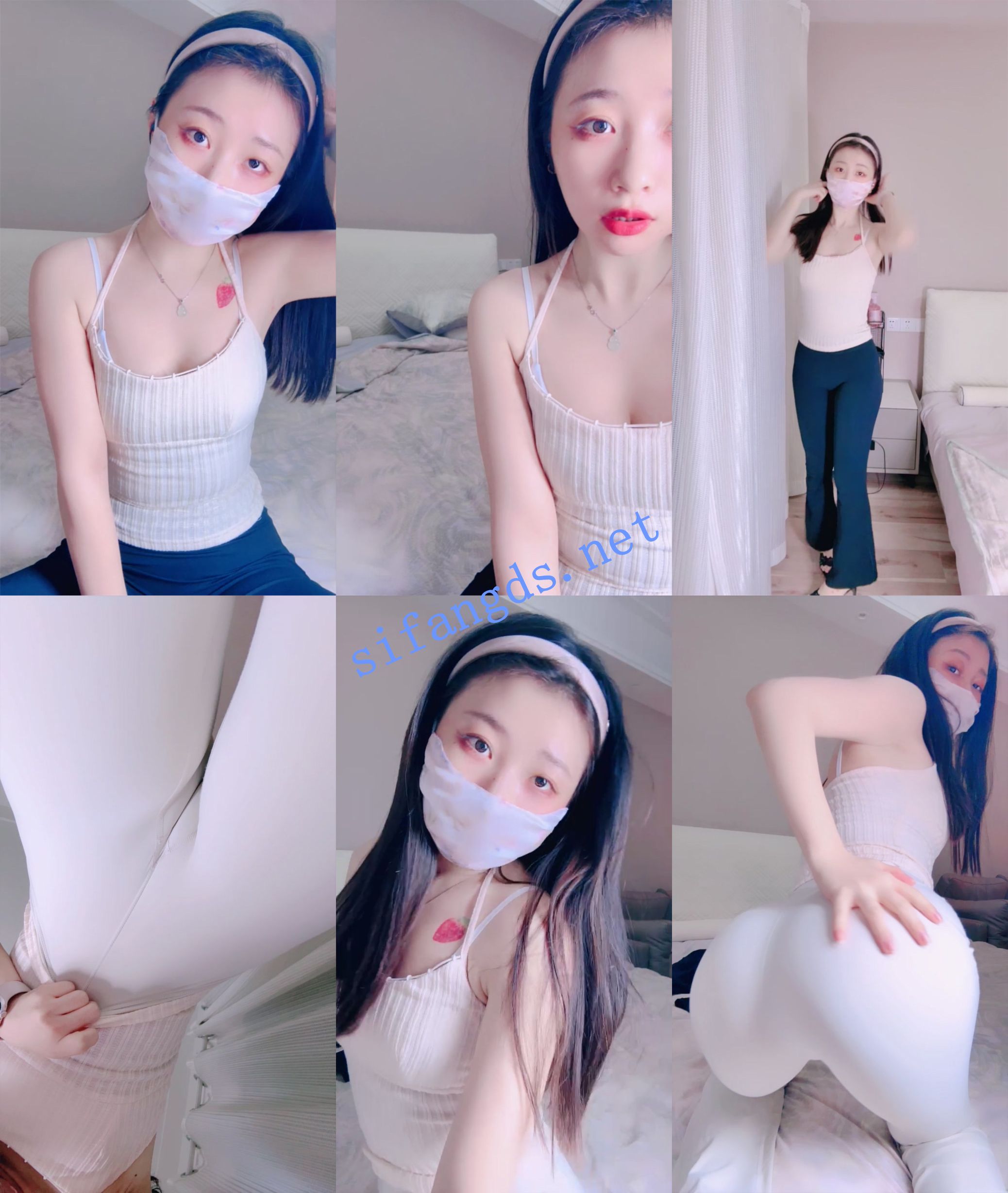 瑜伽女神~ 瑜伽甜甜酱 最美翘臀~尺度升级~咔咔抠逼自慰~ 图 01