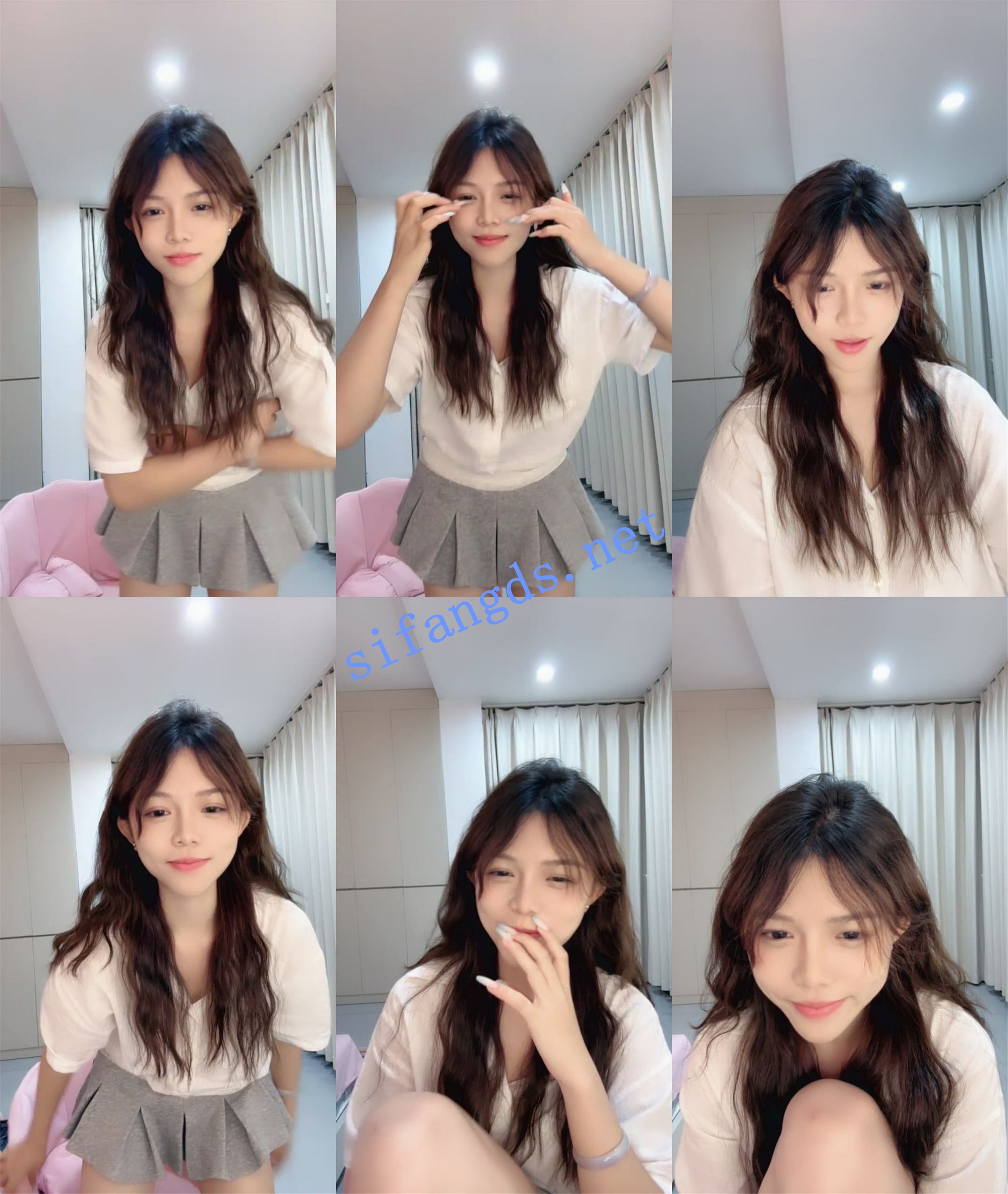 闪闪发光的小嫩逼~绝对天花板的女神~ 咪咪酱 脱光光大秀 图 01