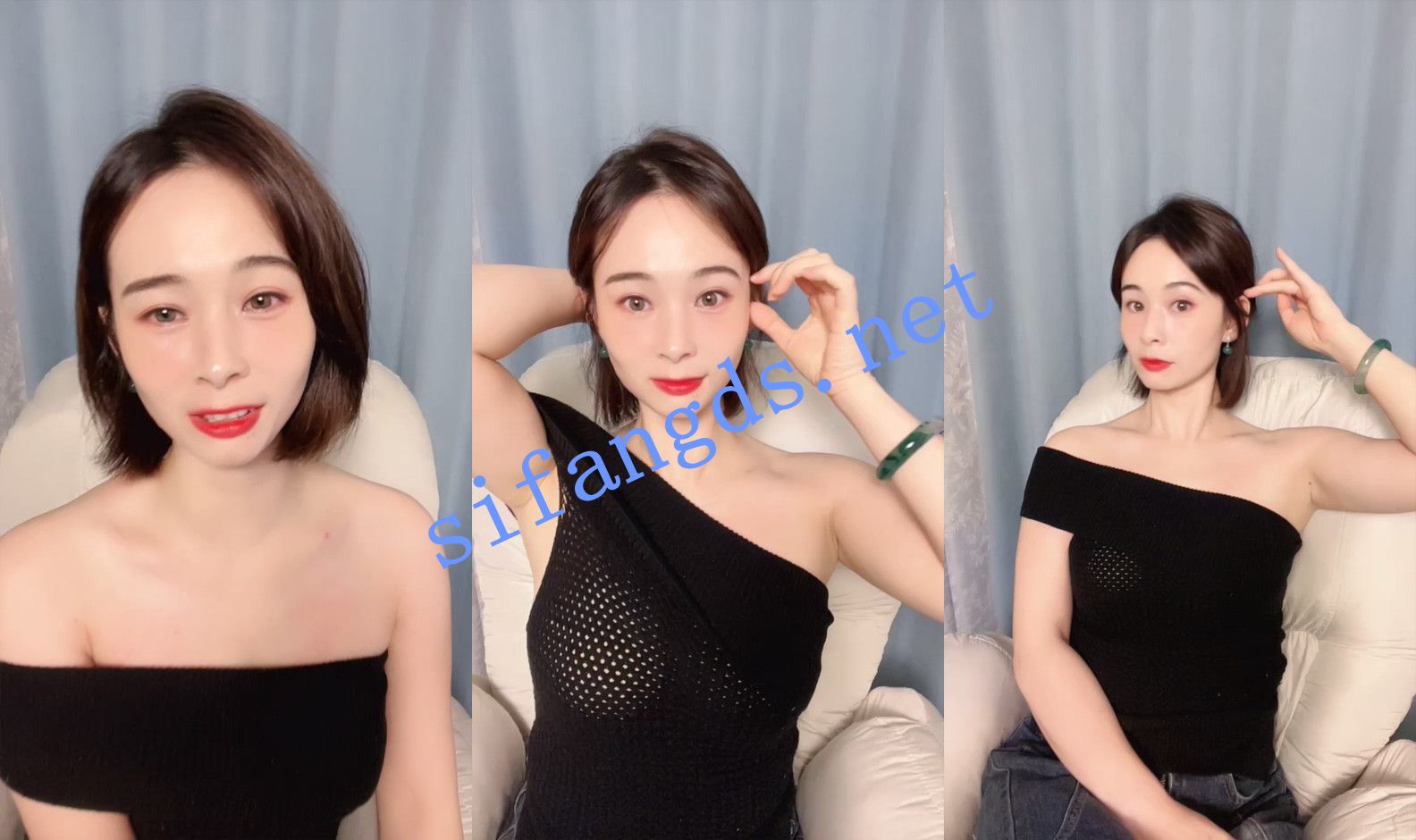 ⚡ 核弹! 小辣椒 女人味十足的短发御姐~如饥似渴~ 图 05