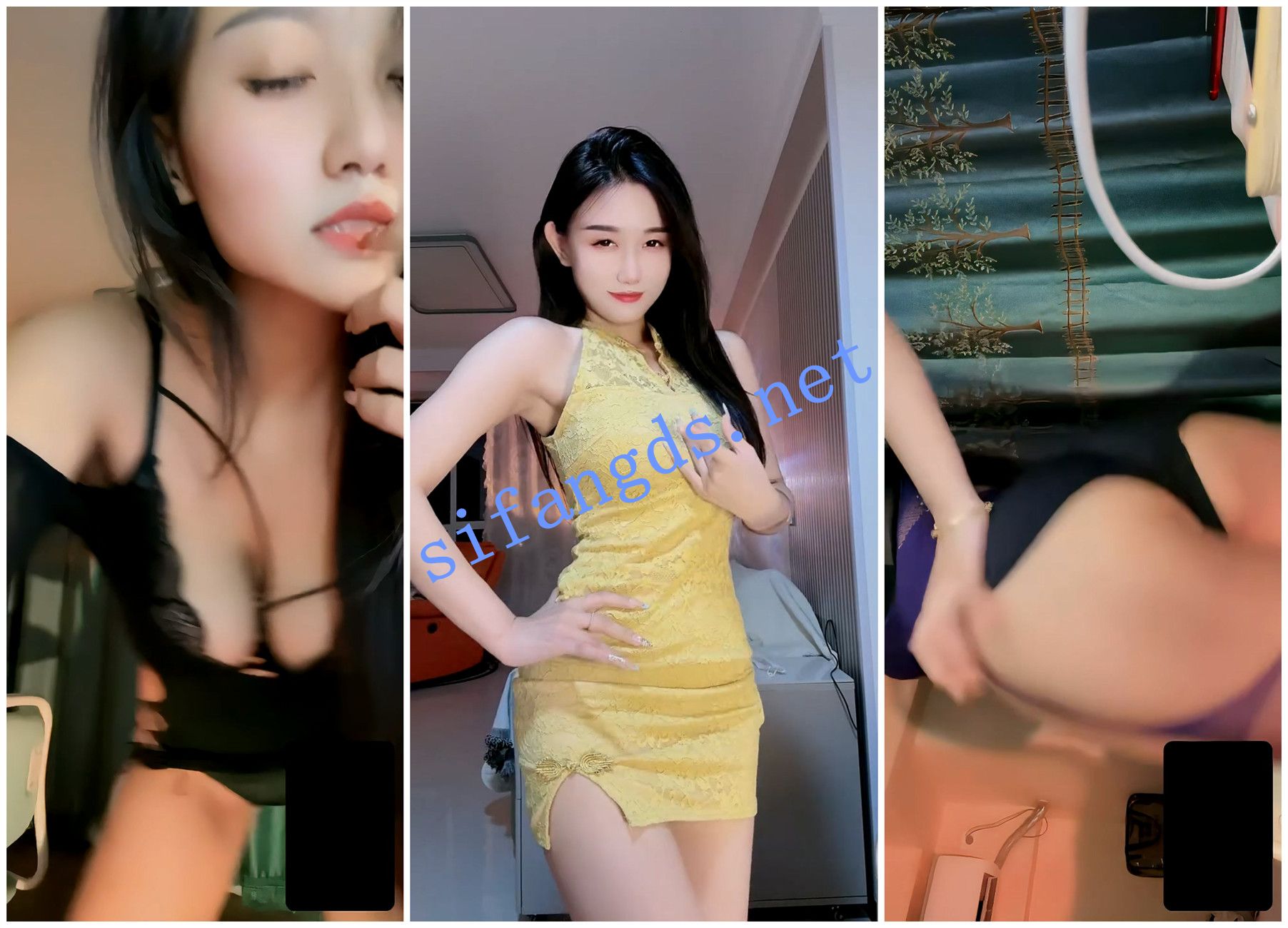 快手福利 极品高颜值妹子 诗轩 1V1骚舞抖奶抖臀诱惑 图 02