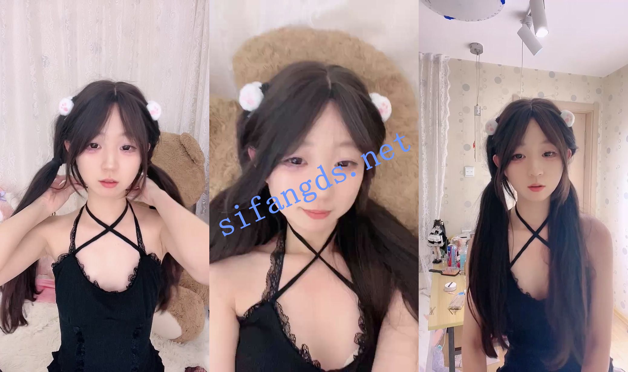新人学妹 绿专黄! 05洛丽塔 可爱娃娃脸 妙曼身材 抠逼! 图 10