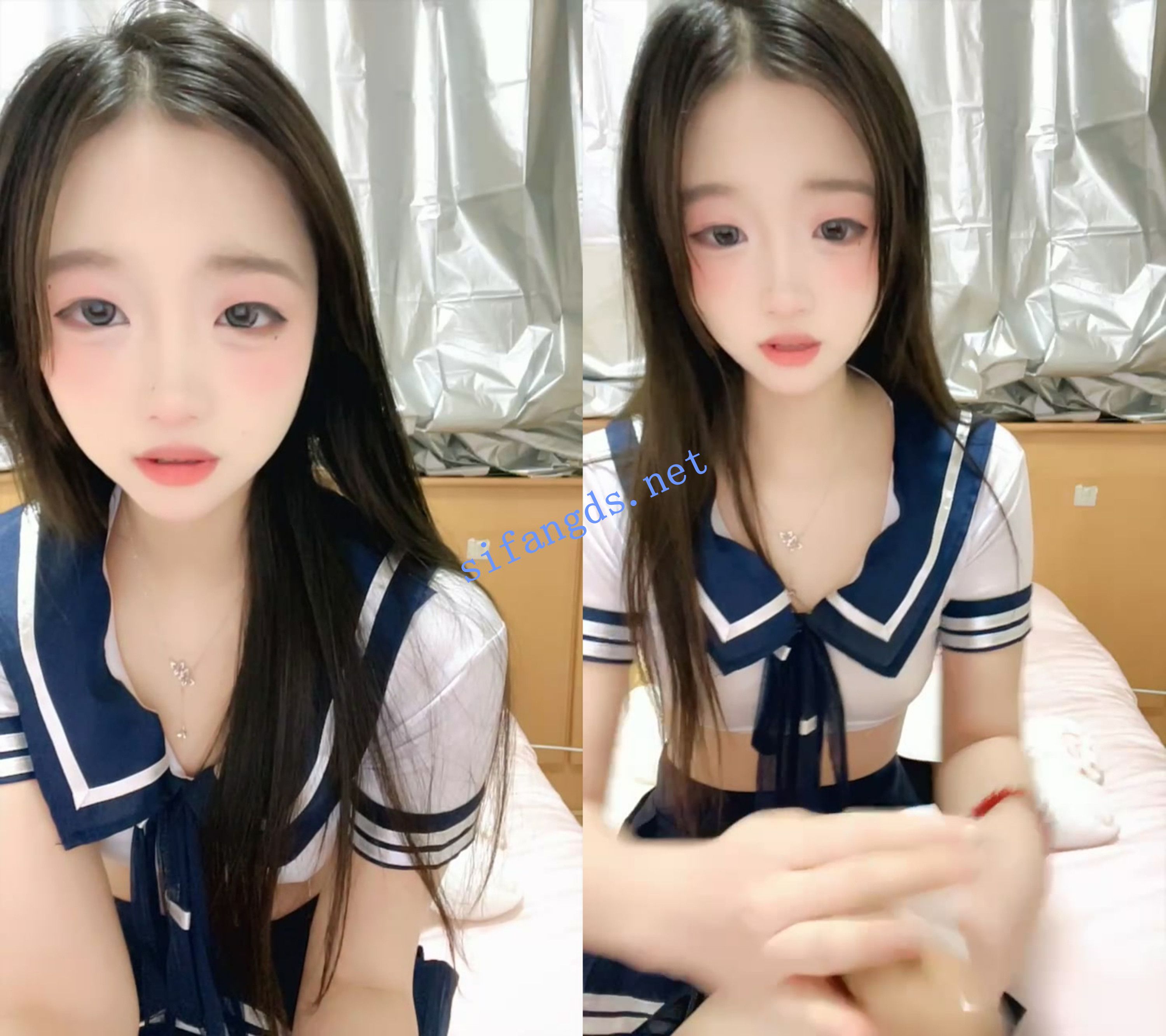 ██青春恋爱型~18岁小美女 崽崽在线 两个道具自慰大秀6 图 01