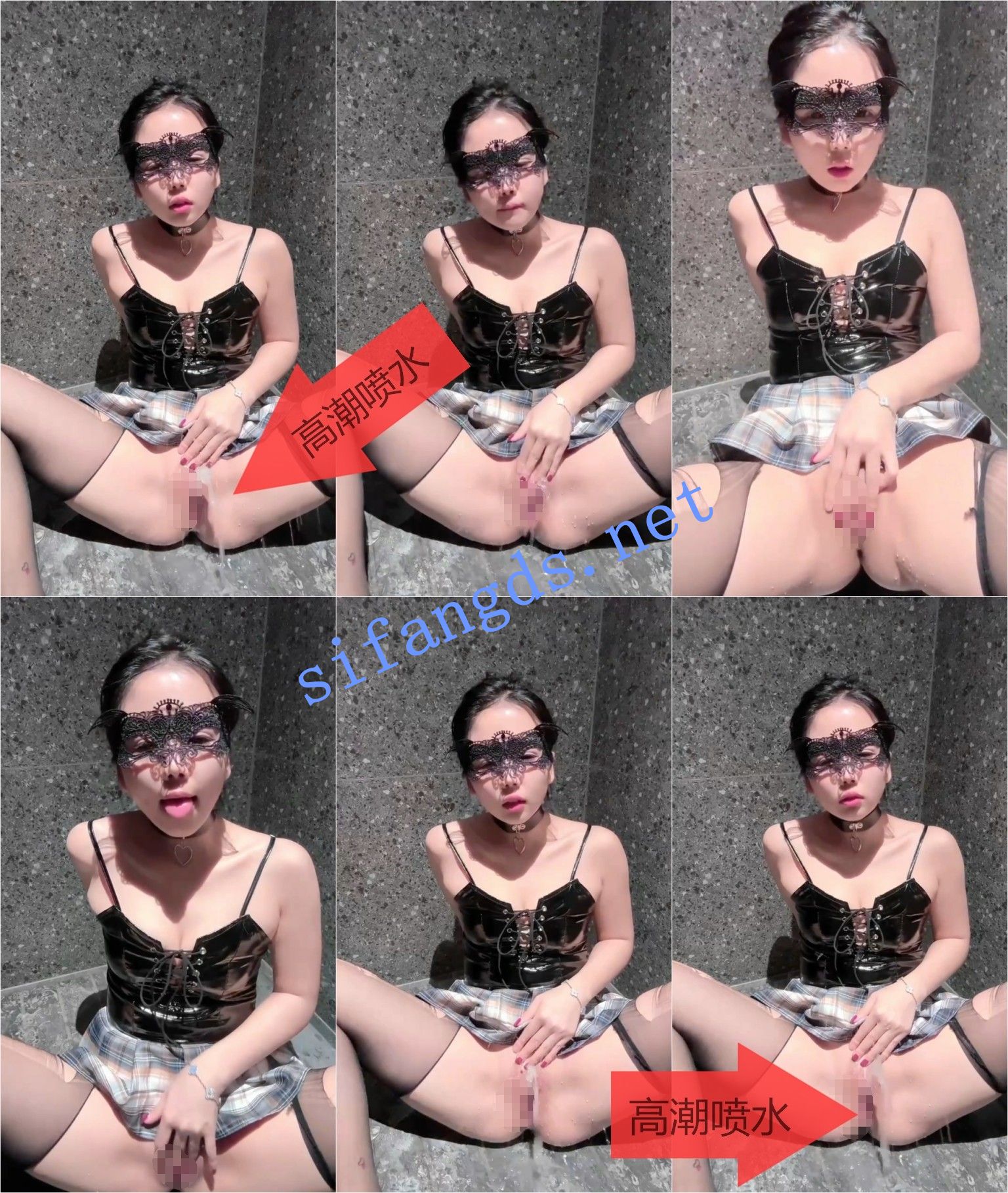 ✅B站 小欲 甜妹蜜桃臀 上面正常直播 下面扣B 高潮喷水等 图 05