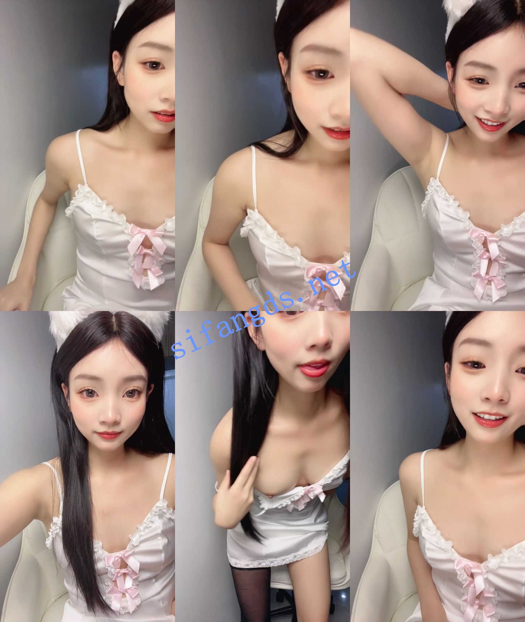 乖乖女清纯校花~ 小学妹 身材超好-尺度全开~裸秀~自慰 图 02