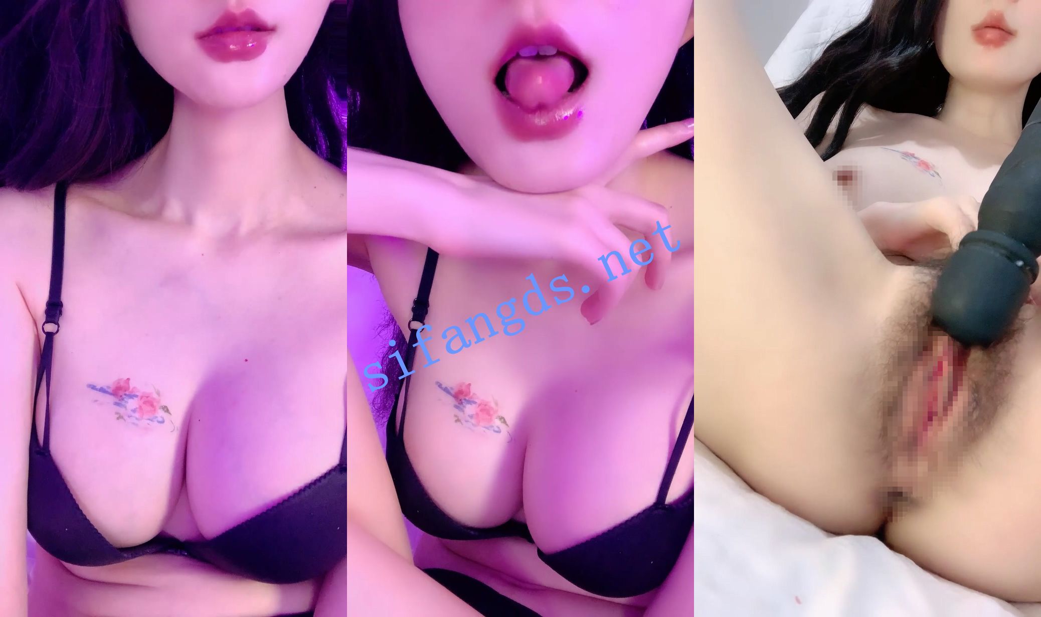 超淫御姐~ Lucy 模特身材 网红脸~粘液配粉屄 黑牛震阴蒂! 图 07