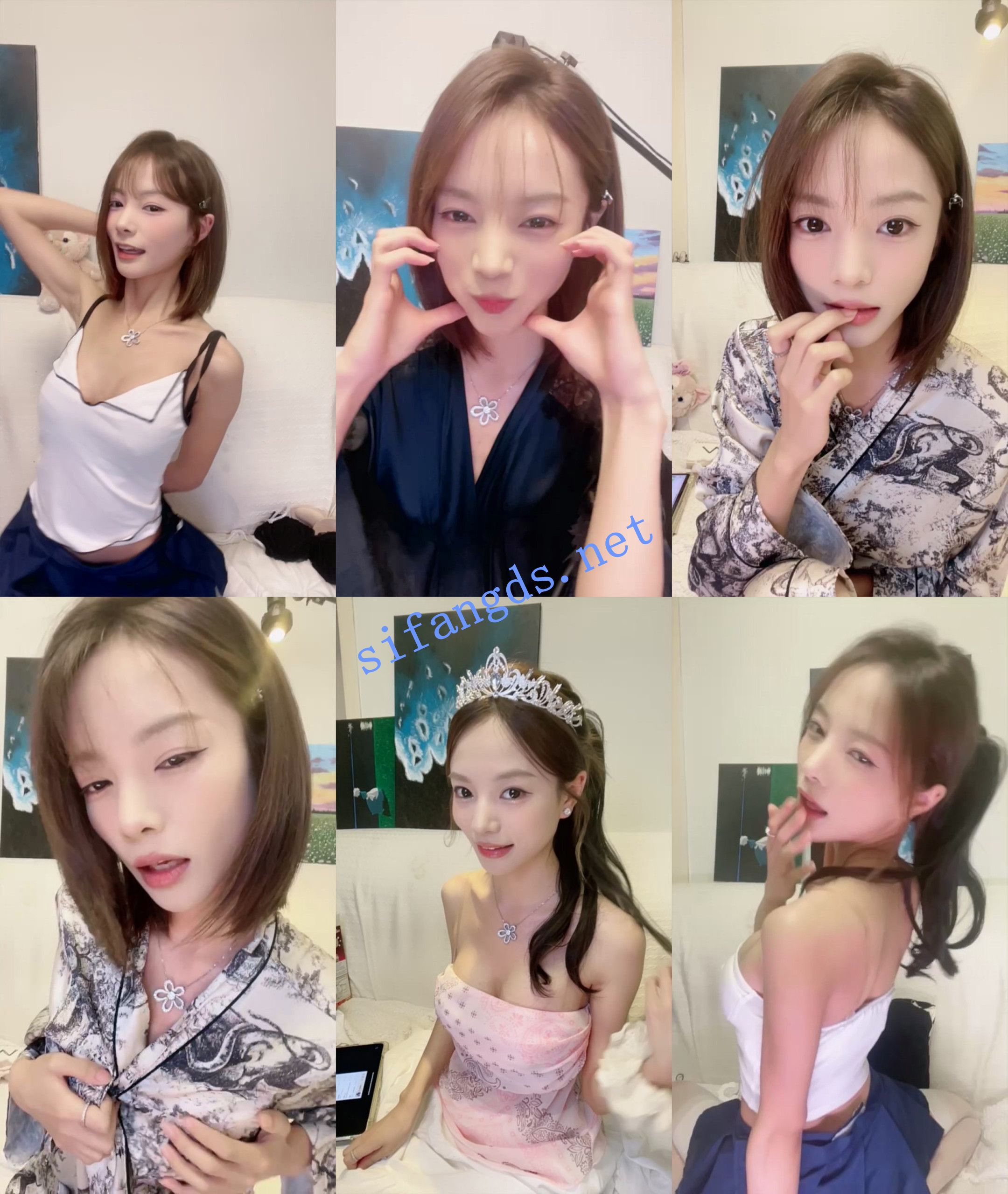 ♆ 彩色的小熊宝宝 骨感女神! 细腰大奶~道具自慰~超级爽! 图 01