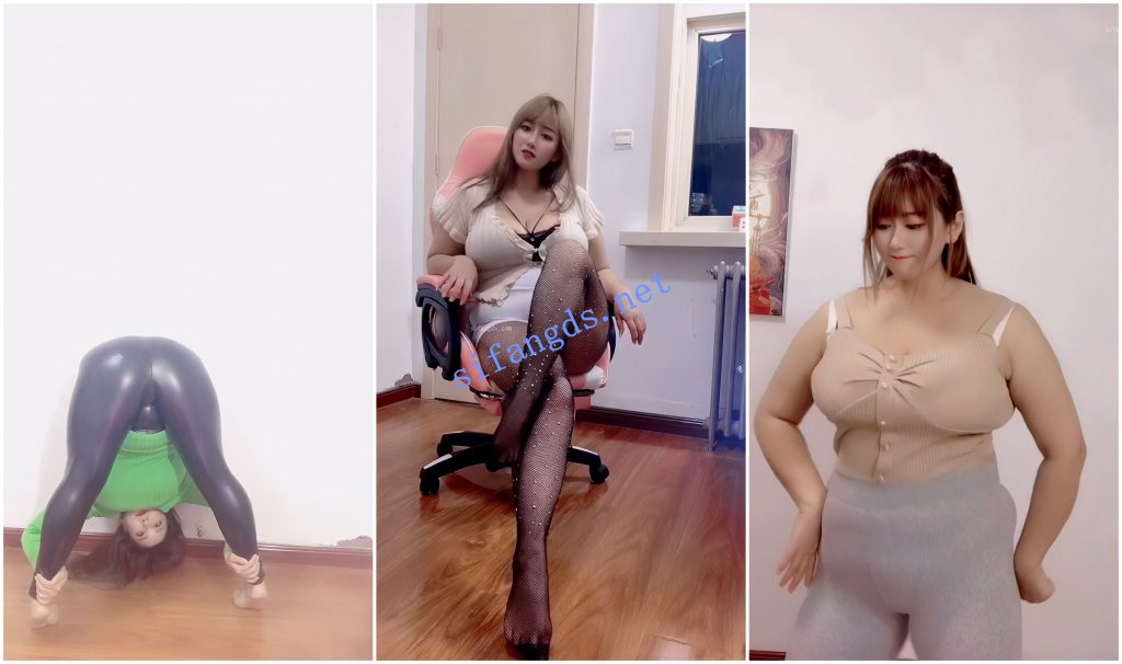 【快手福利】丰满BBW妹子【大意 王大宝】抖奶一字马骚舞【25V】【1.69G】