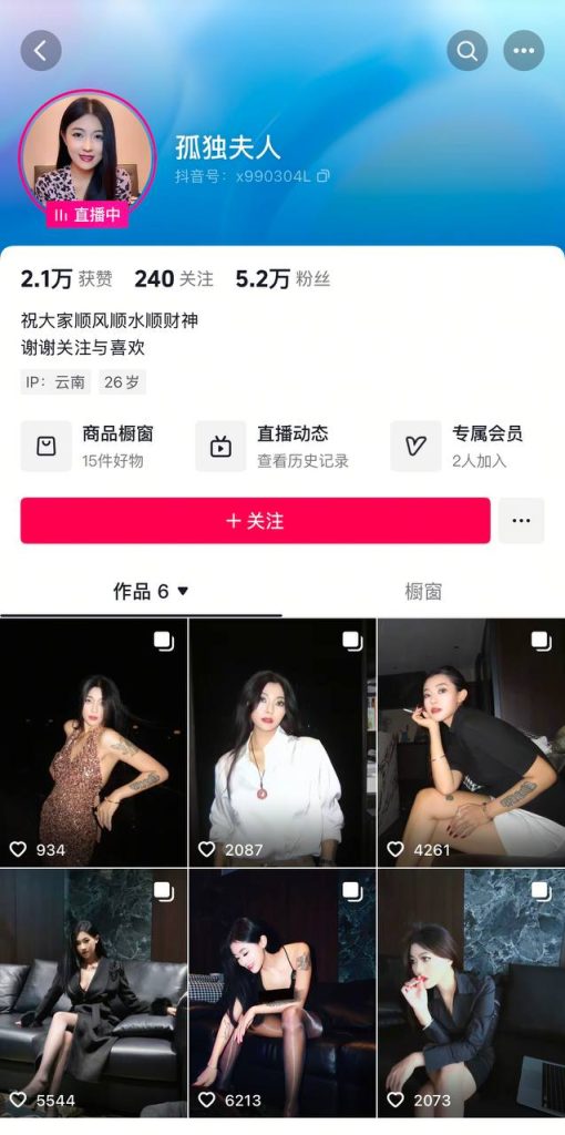 抖音 孤独夫人-2 彪悍大长腿御姐 阳具插B 啪啪做爱 狂插【13V】【445M】