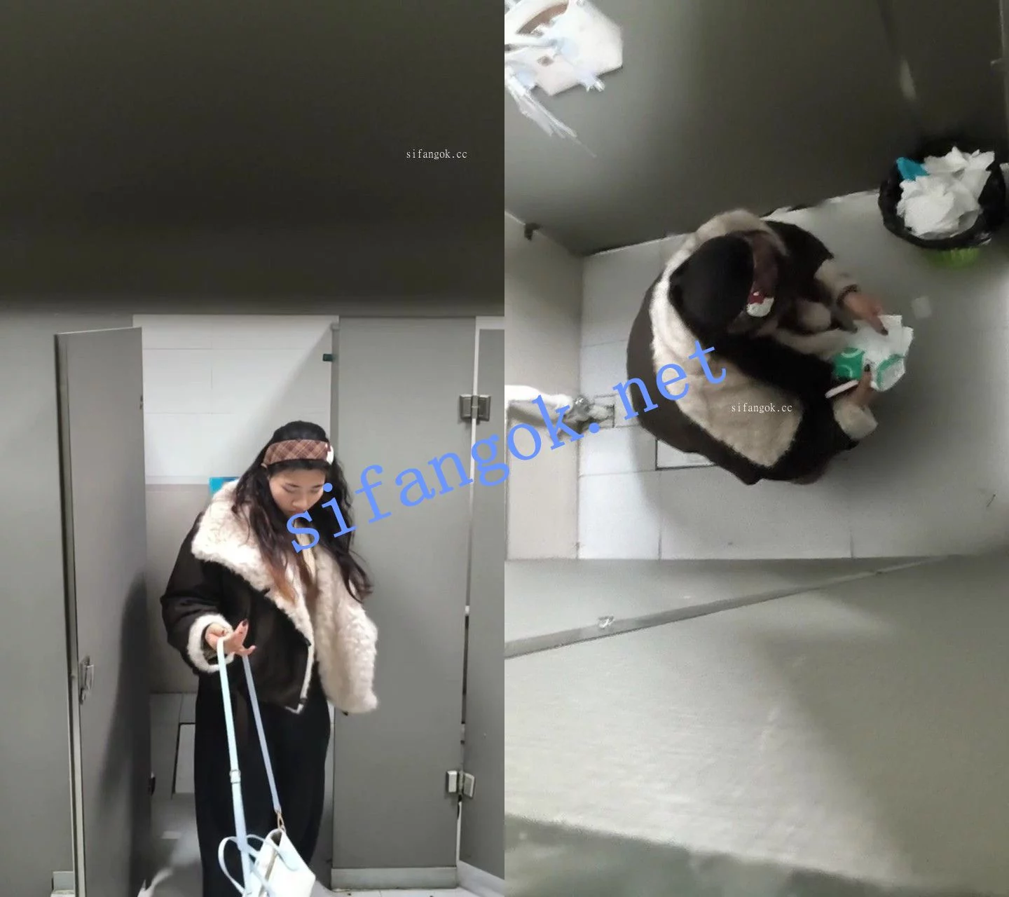 ✅ 抄底厕拍 大神自学贴逼拍嫩逼 扯白带 偷屎 摸逼毛 图 03