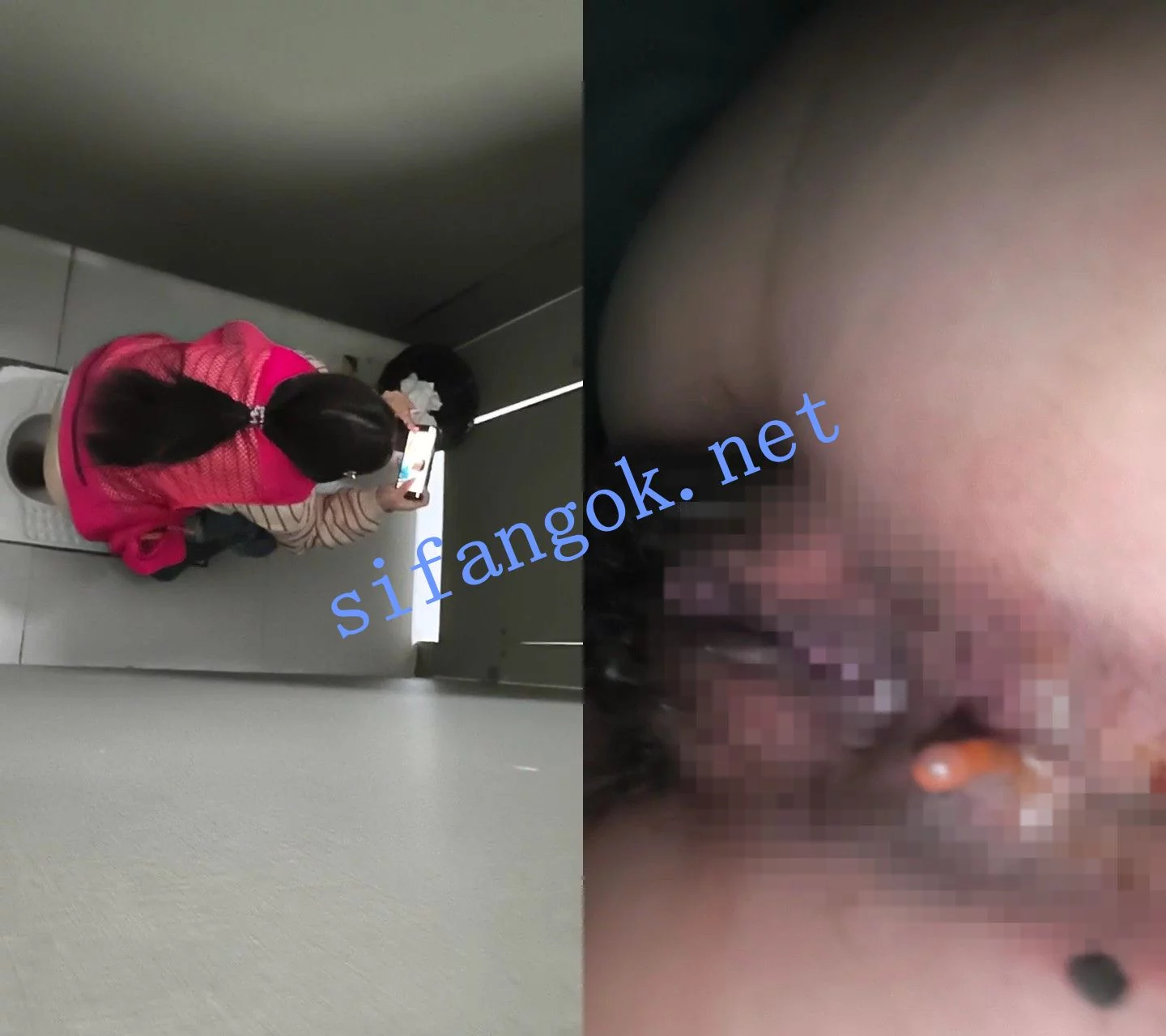 ✅ 抄底厕拍 大神自学贴逼拍嫩逼 扯白带 偷屎 摸逼毛 图 18