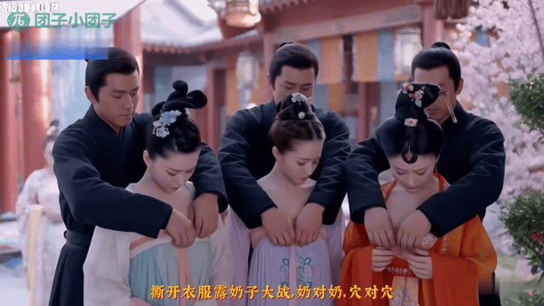 【AI脱衣配音】团子小团子“波涛”汹涌！武媚娘传奇！也算是圆了做皇帝的梦！【1V+739M】