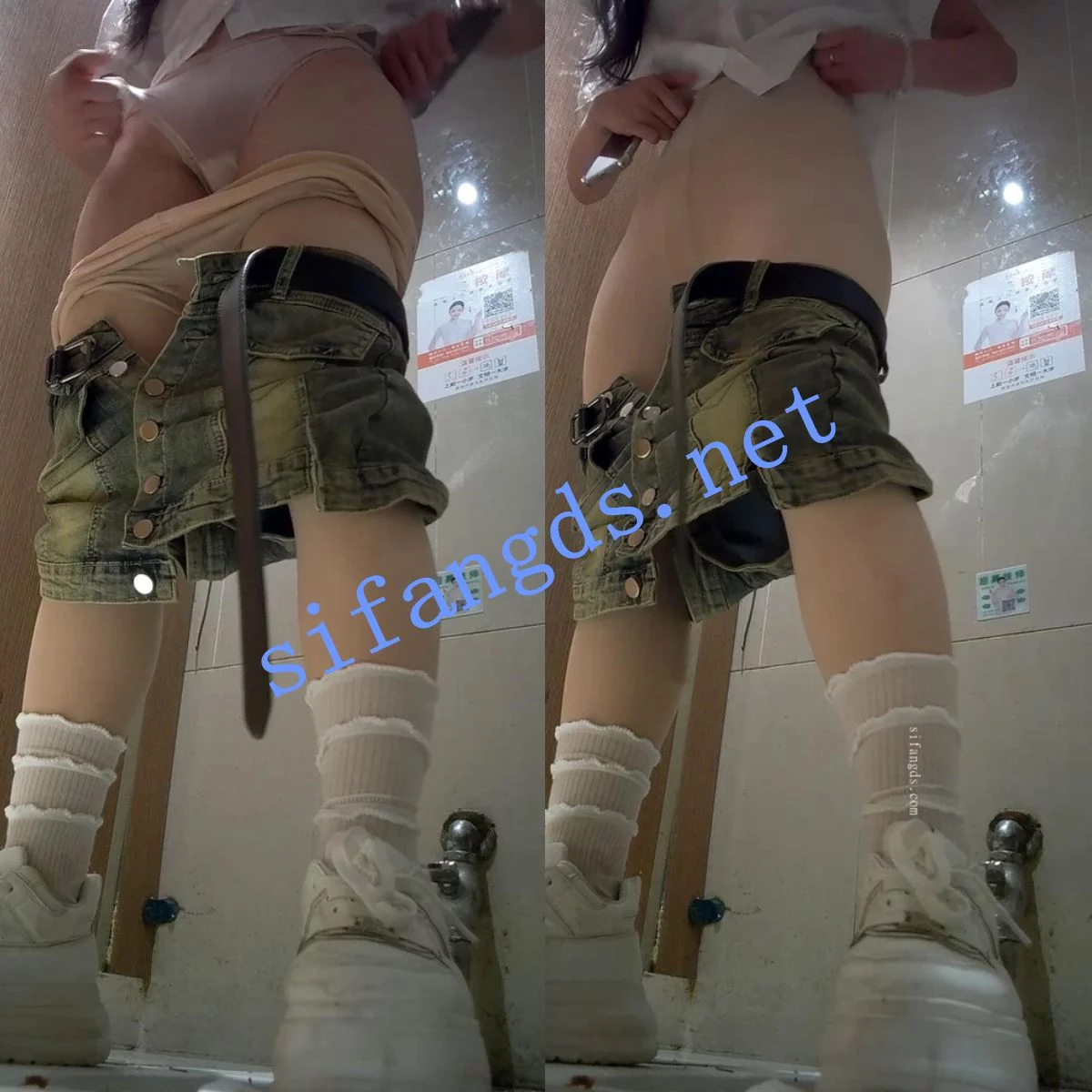 ❤️ 厕拍 全景前拍 极品肉丝小姐姐 边尿边抖! 图 02