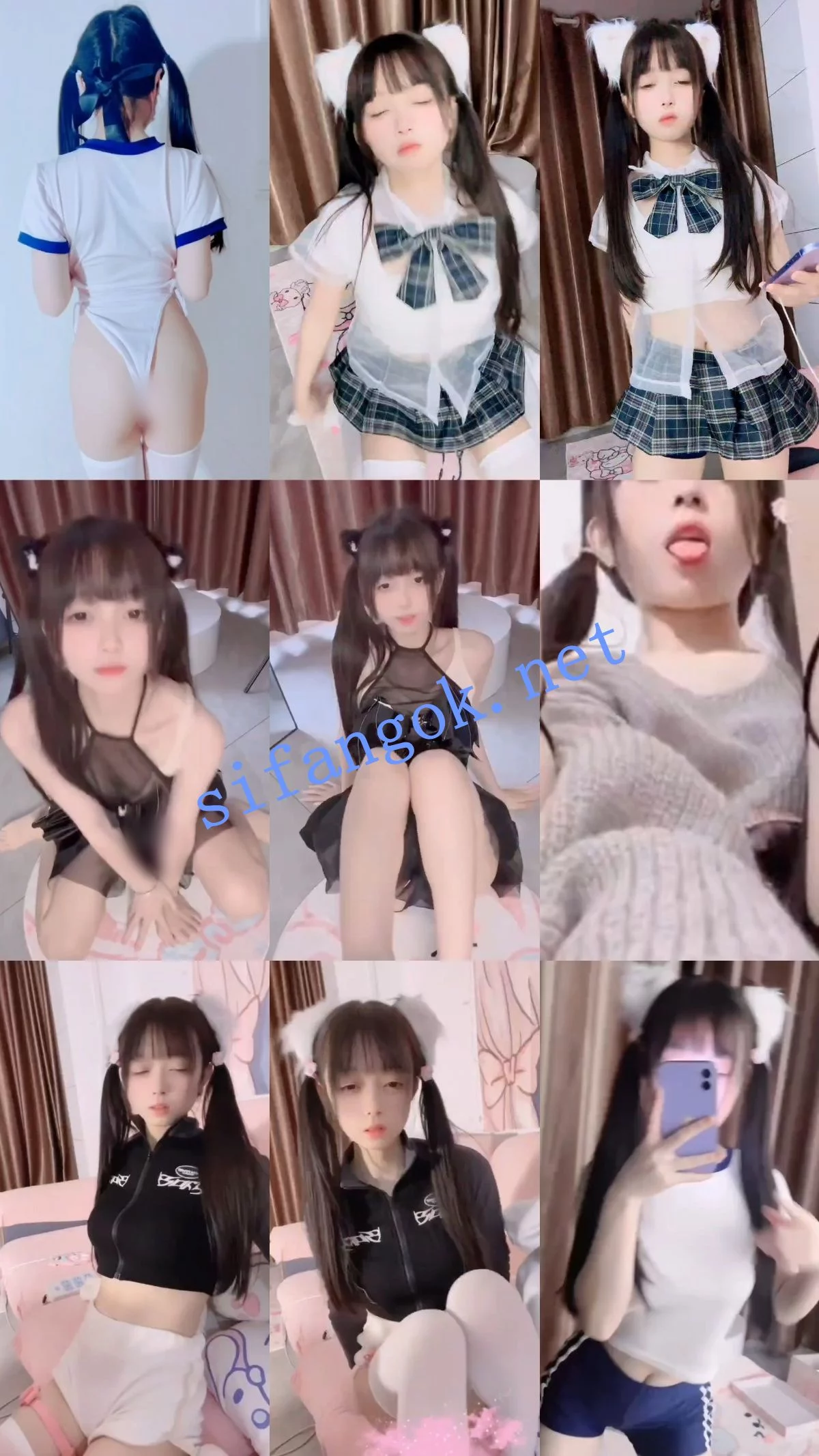 快手 白虎萌妹少女 玉兔乖乖 道具紫薇+诱惑福利 图 05