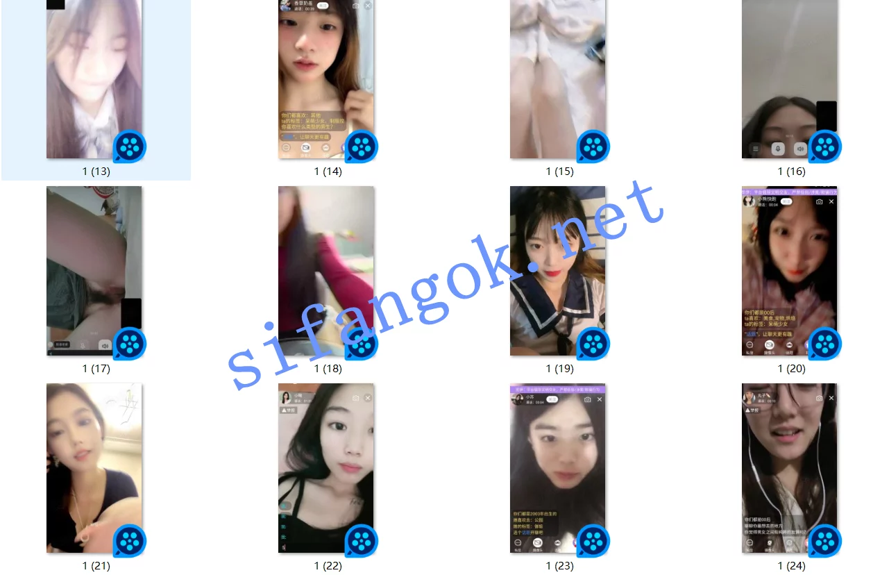 ✅高颜值美女一对一❤️打飞机专用淫言骚语频出50V合集6 图 02