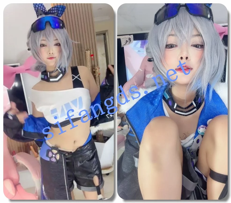 ██Cosplay角色扮演~ 张晚萌 大咪咪,收费房肛塞自慰爆浆 图 02