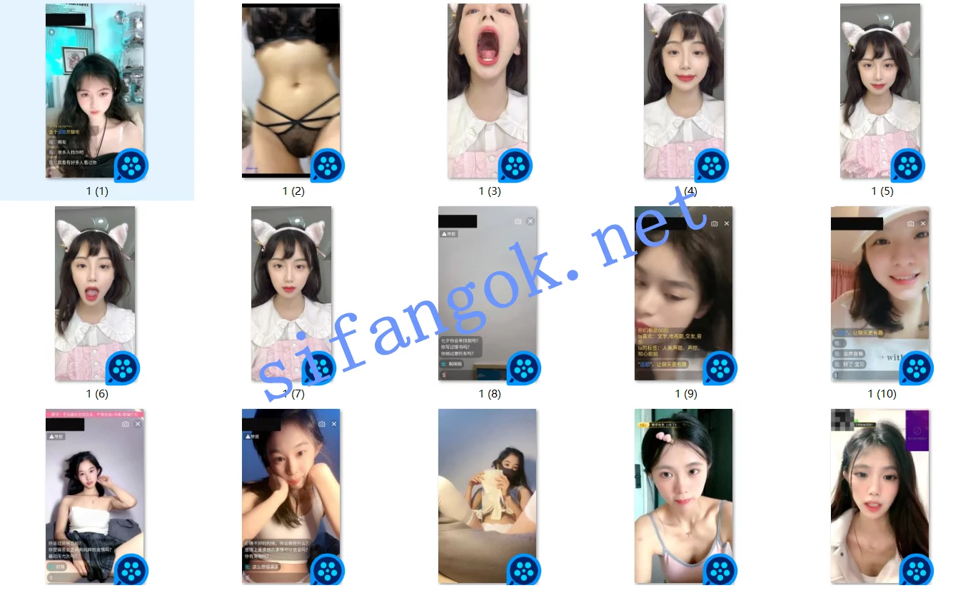 ✅高颜值美女一对一❤️打飞机专用淫言骚语频出49V合集5