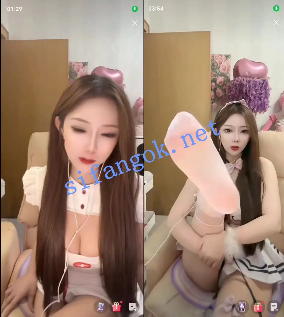 快手 crush 大尺度 乳夹 道具自慰 图 01