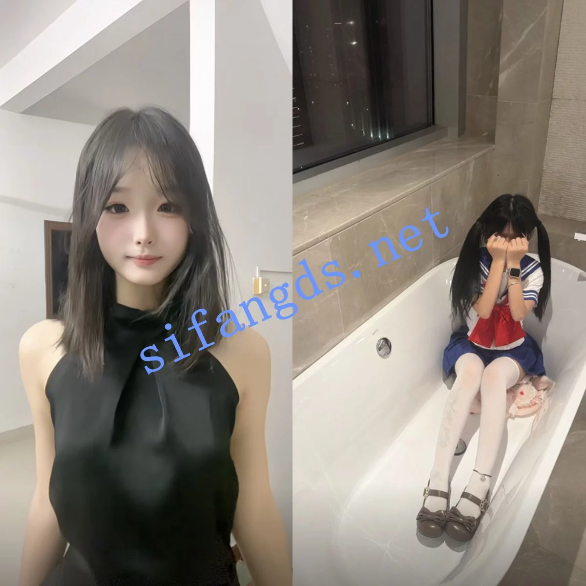 ❤️抖音 呆呆呓/宝宝呓 极品可爱萝莉户外撒尿自慰福利 图 01