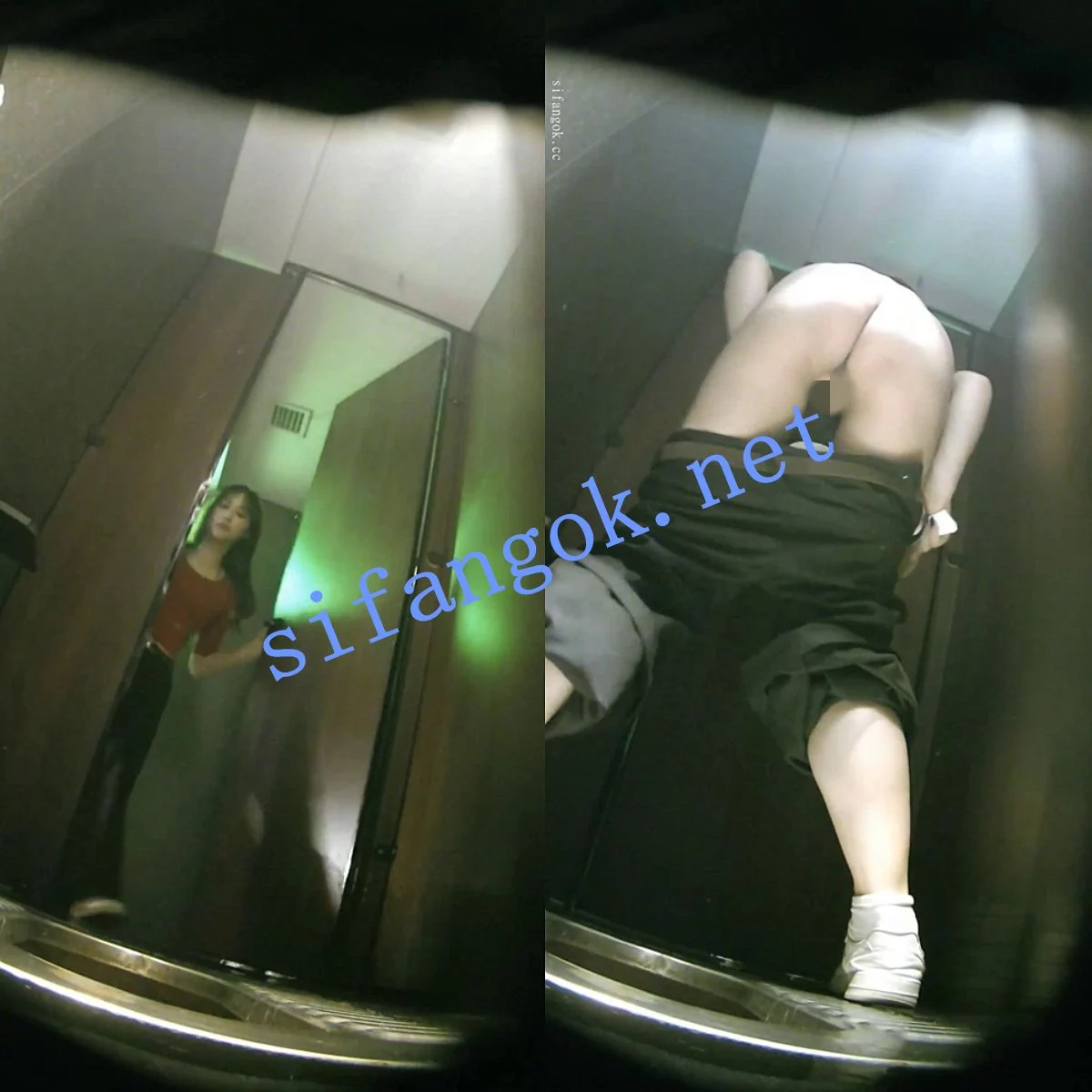 ❤️【厕拍】酒吧绿光系列 后拍几十位小姐姐尿尿 （3）