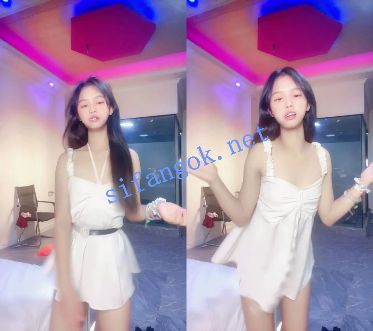 ██ 活泼的安欣 小妹妹下海直播,露奶露逼赚点过年费 图 02