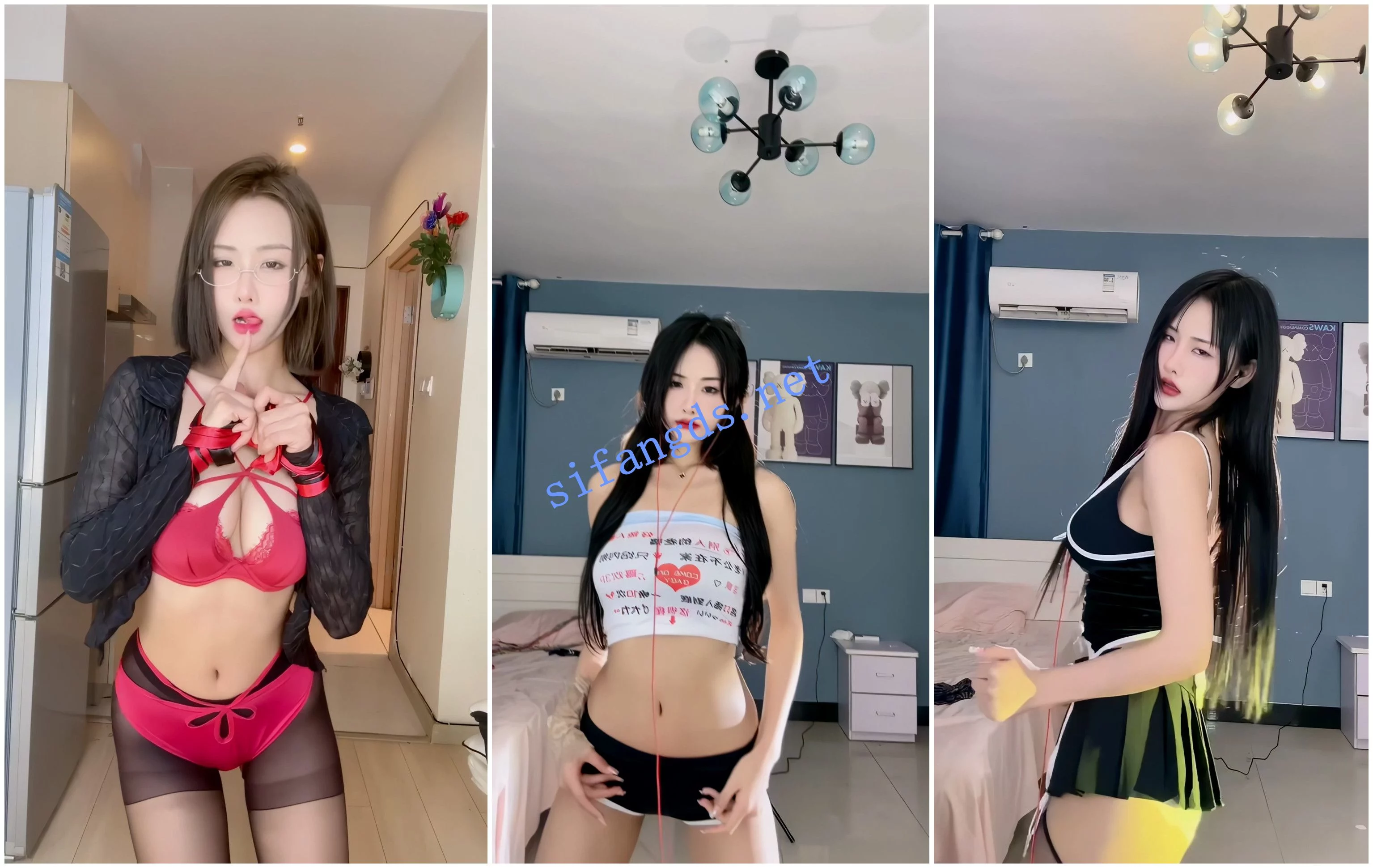快手福利 风骚御姐 恩玉baby 抖奶骚舞露胸 图 02