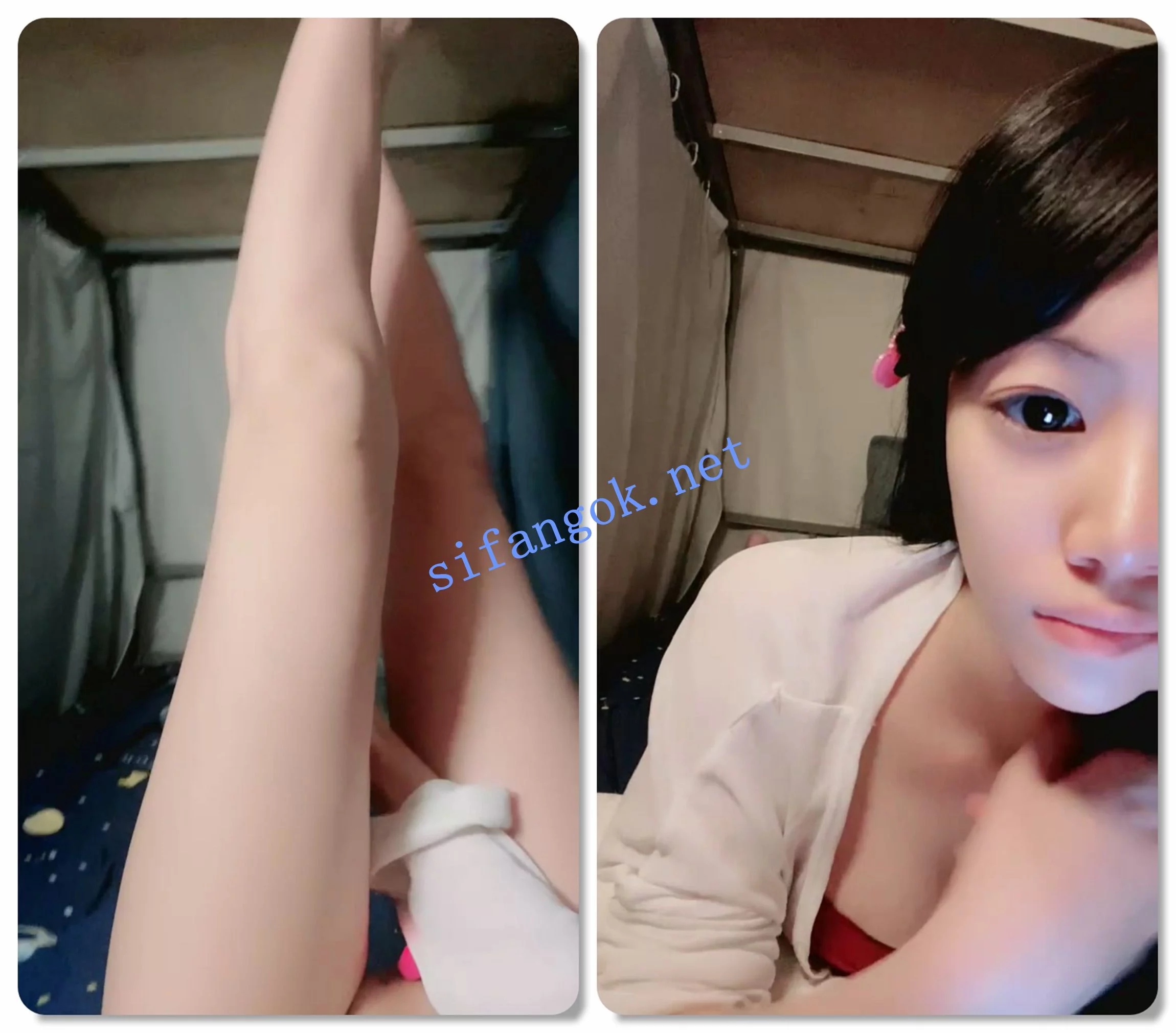 ██宿舍学生妹直播! 寝室静音能见面 一看就是校花级2 图 02