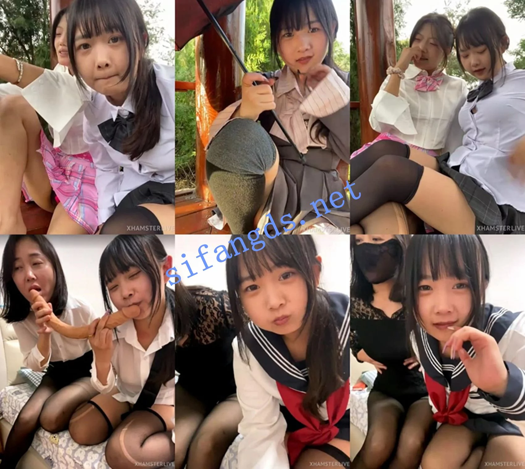 灬18岁极品学妹下海~ tiantian 携手闺蜜~户外露出~跳蛋喷水~ 图 01