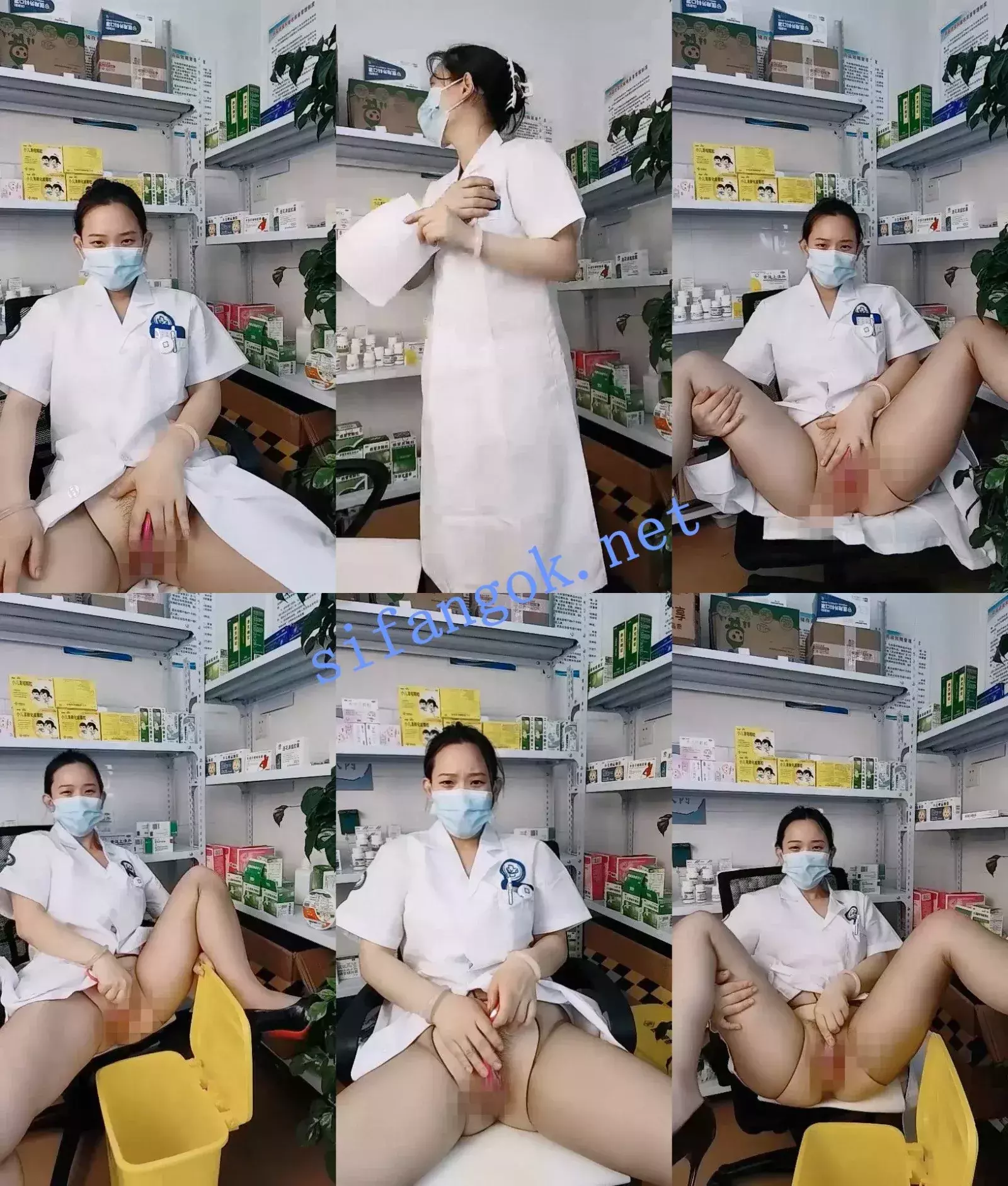 ♆♆ 湾湾 医院药库~! 偷播~巨乳肥臀~跳弹狂震~爽到不行~8 图 07