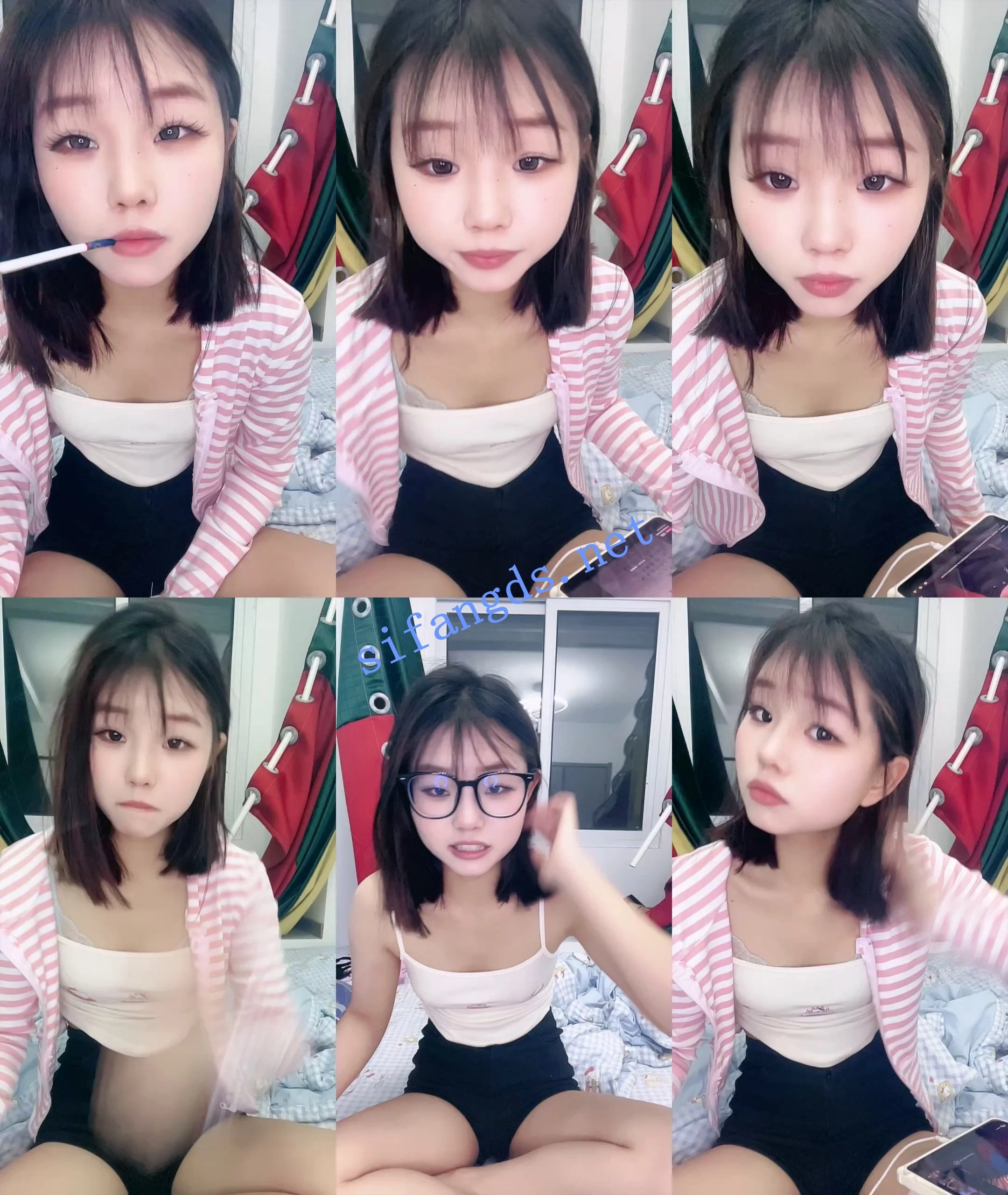 ☑️推荐！短发学生被干了~【渴望妹】疯狂啪啪~爽死了！！