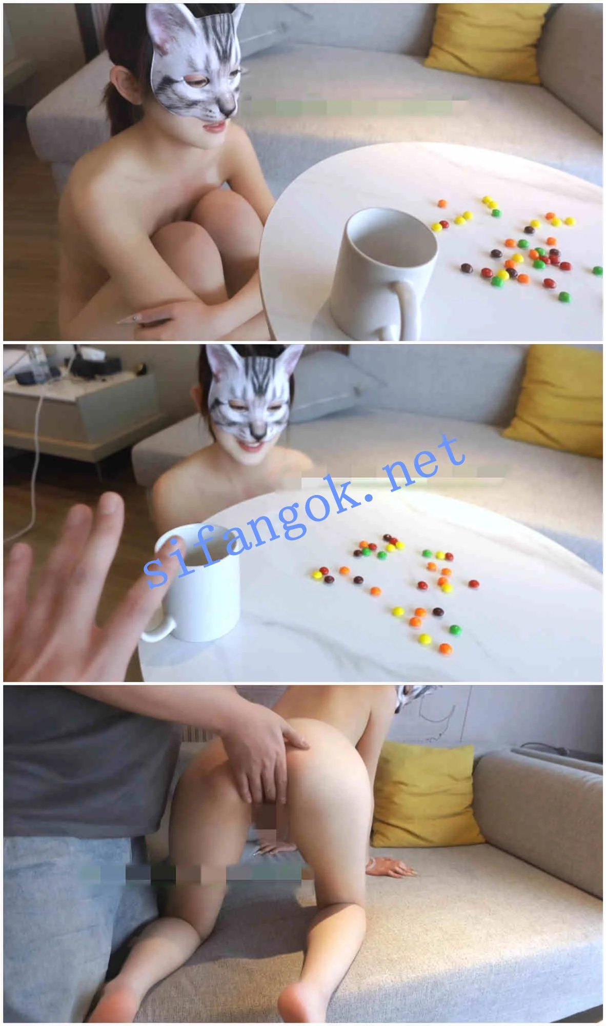 ♈ 老虎菜 回归贴最新作品-玩游戏愿赌服输的喷水女大! 图 04