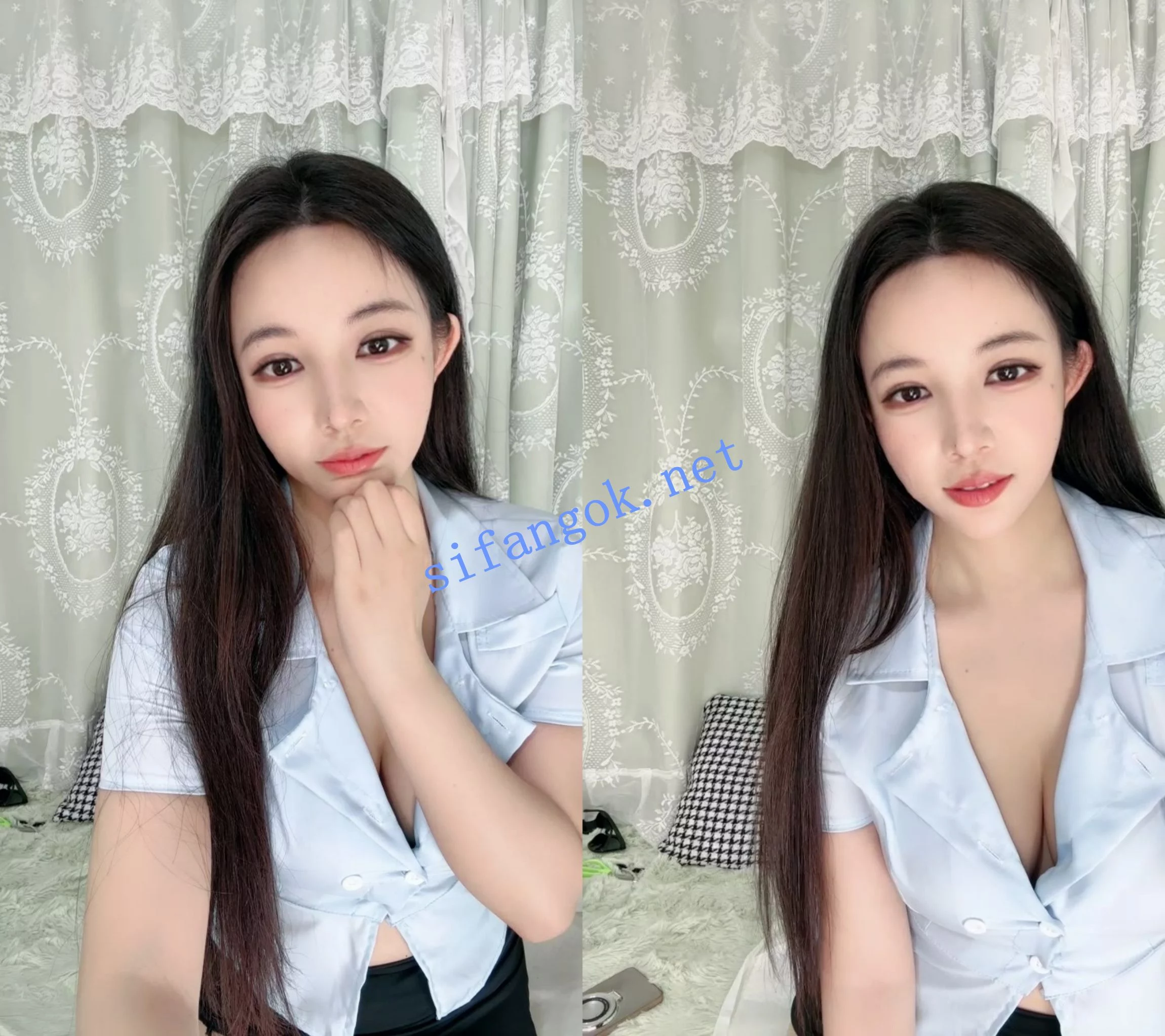 ██气质白领下海! 白诗湿 大奶开档黑丝自慰淫水很多 图 01