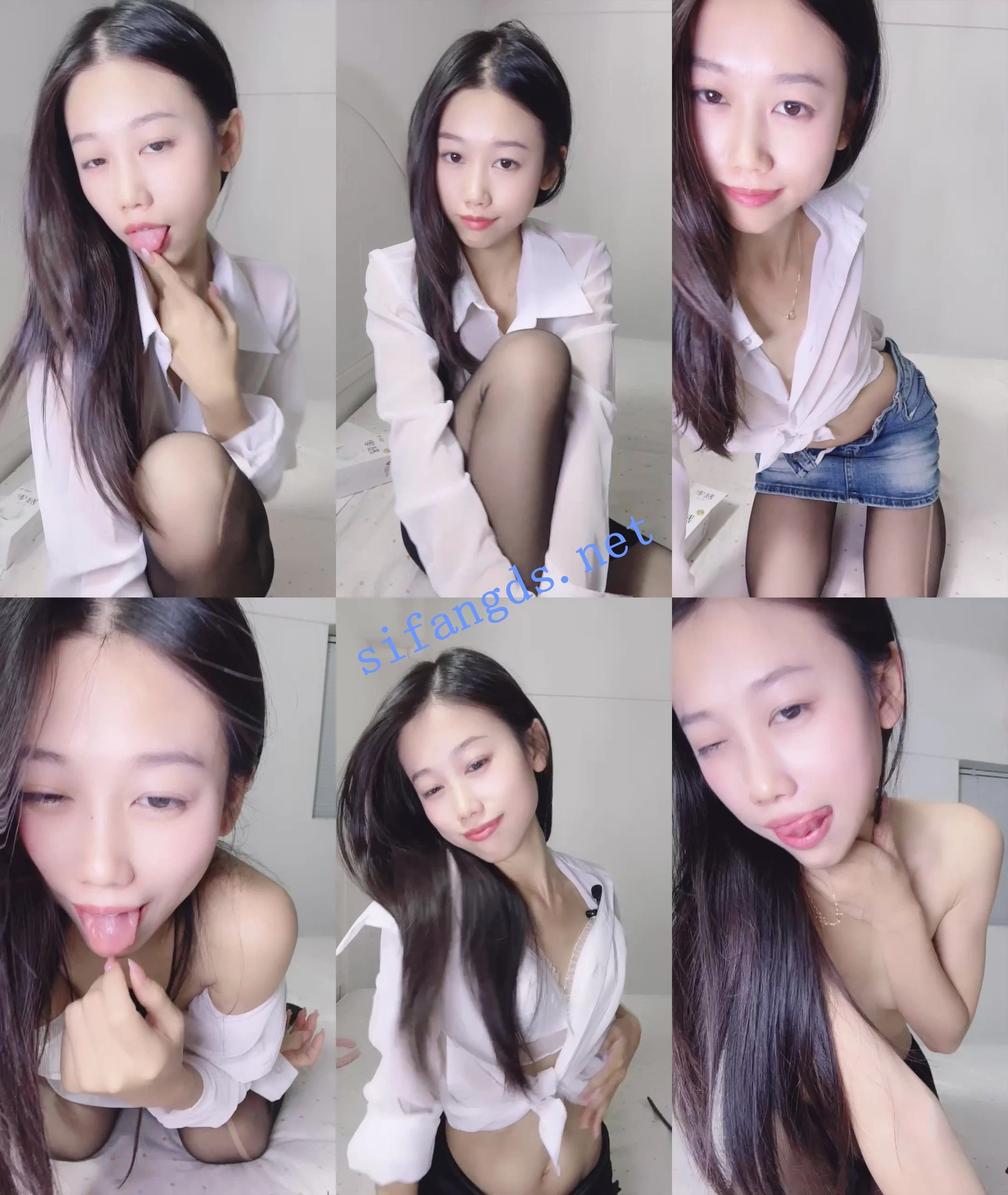 哥哥叫我乖乖 顶级校花女神~制服诱惑~掰穴特写~道具 图 01
