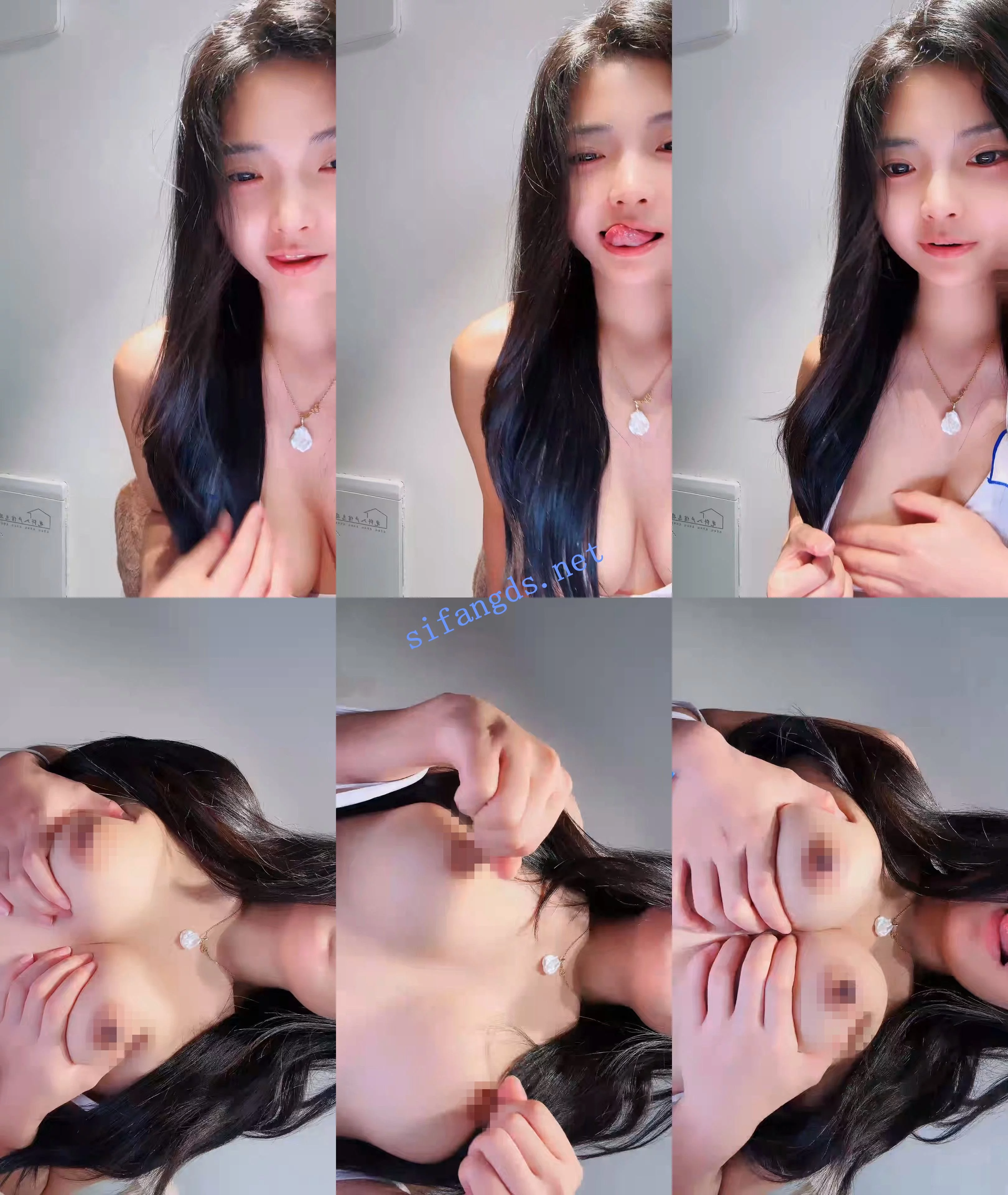 ♆ 小鲨鱼 校花学妹~! 巨乳肥臀诱惑~跳蛋狂震~爽到流白浆 图 02