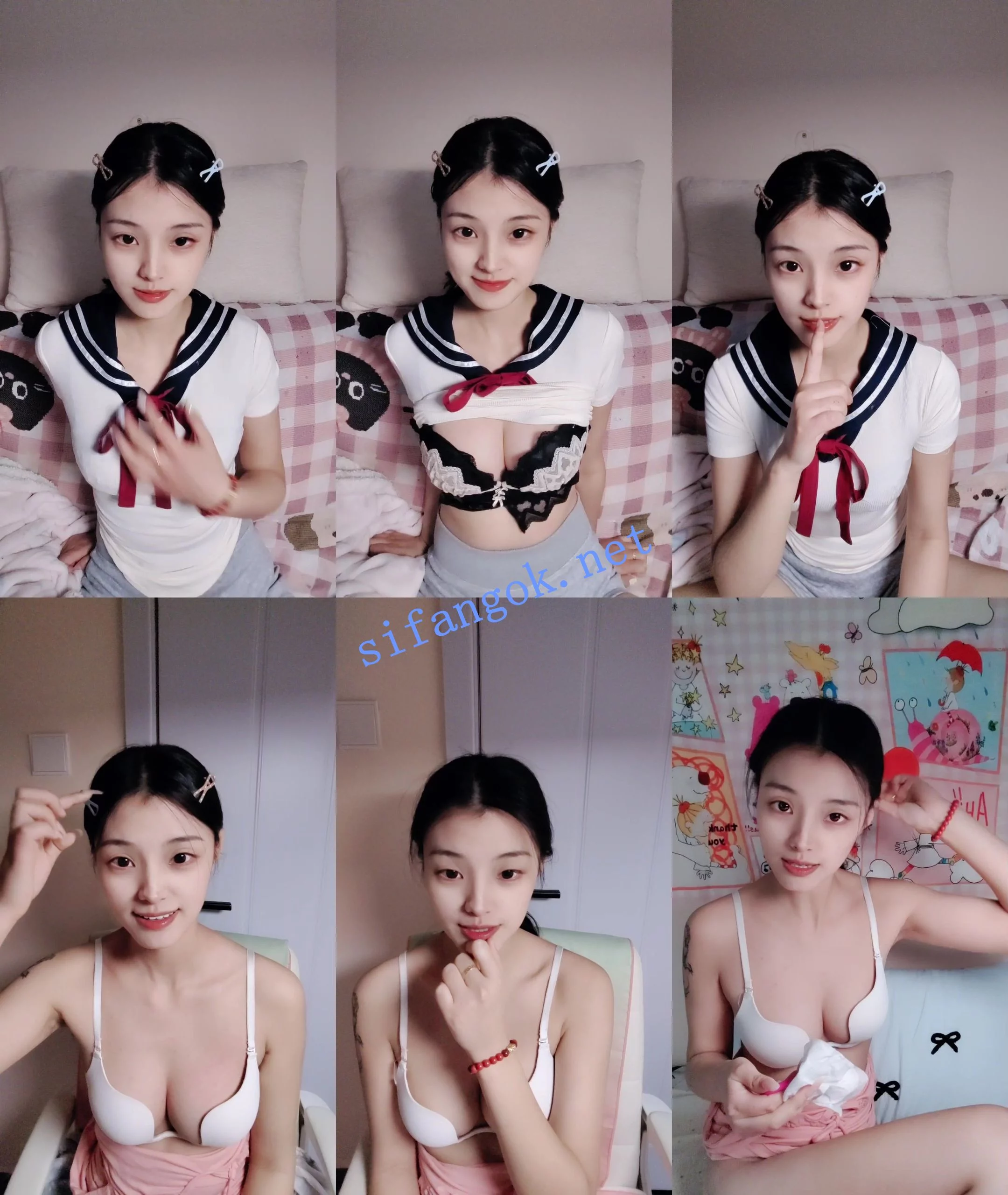 ☑️推荐！清纯校花~超级漂亮~【桃之妖妖】道具~淫水拉丝~