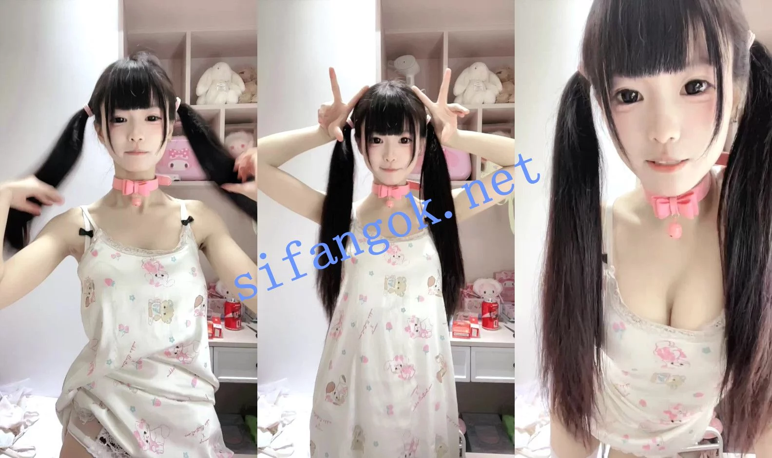 ⚡ 软软咪 童颜巨乳~极品双马尾少萝下海~简直让人流口水 图 01