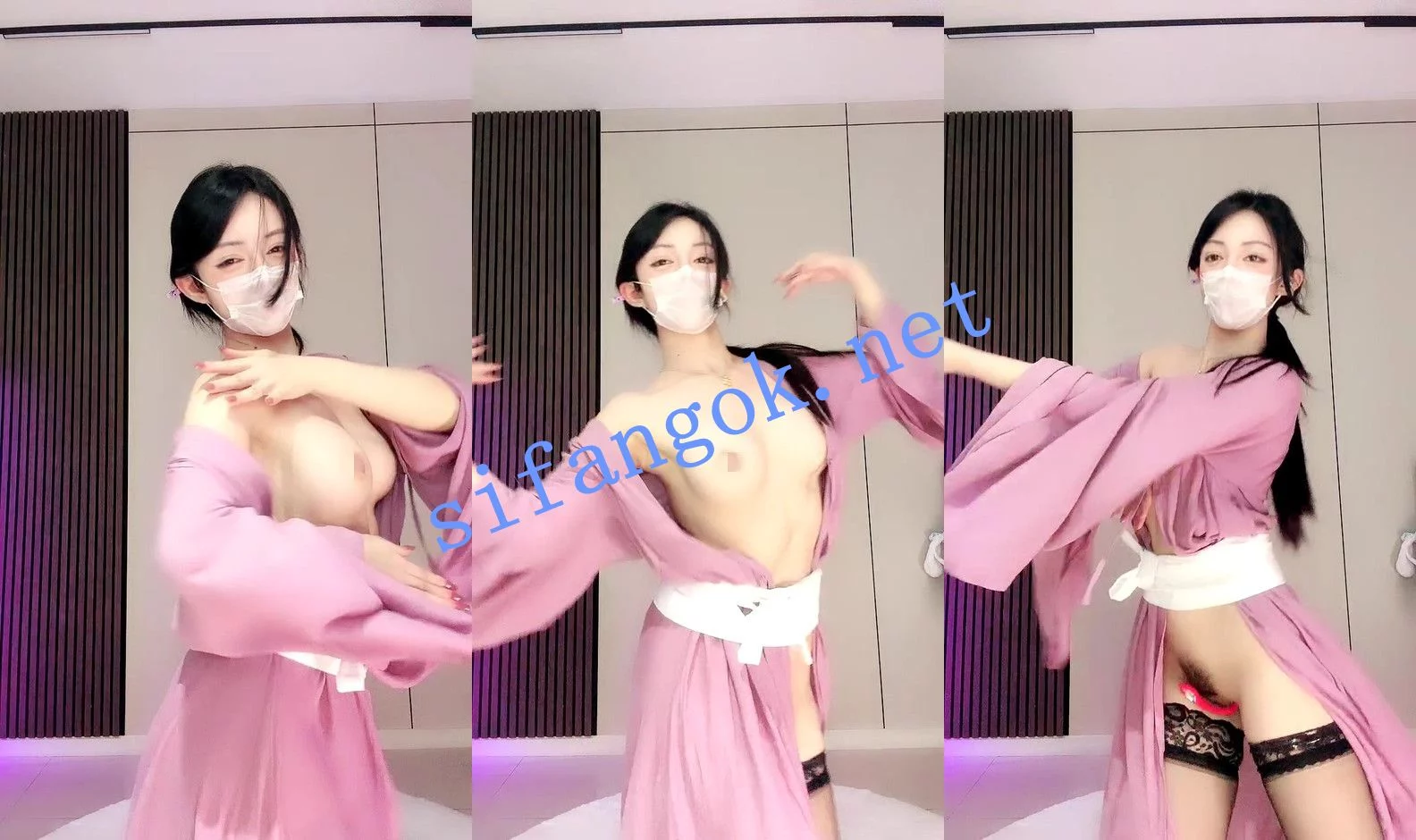 ⚡ 鹅妹妹 高颜值性感女神~穿汉服露点跳舞~阳台插逼~ 图 11