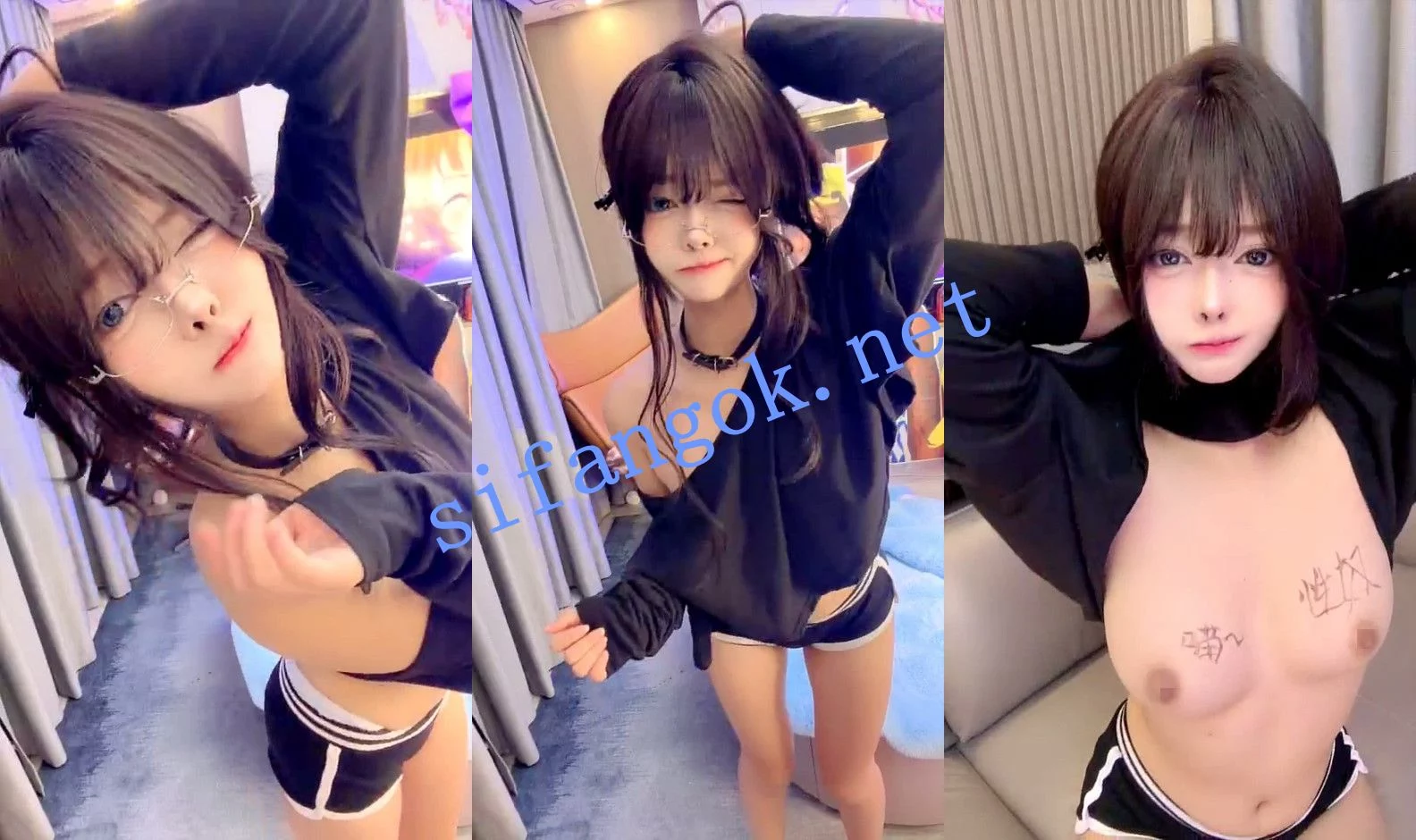 ⚡20小时核弹！【张晚萌】美少女每天不同cos服大尺度合集！